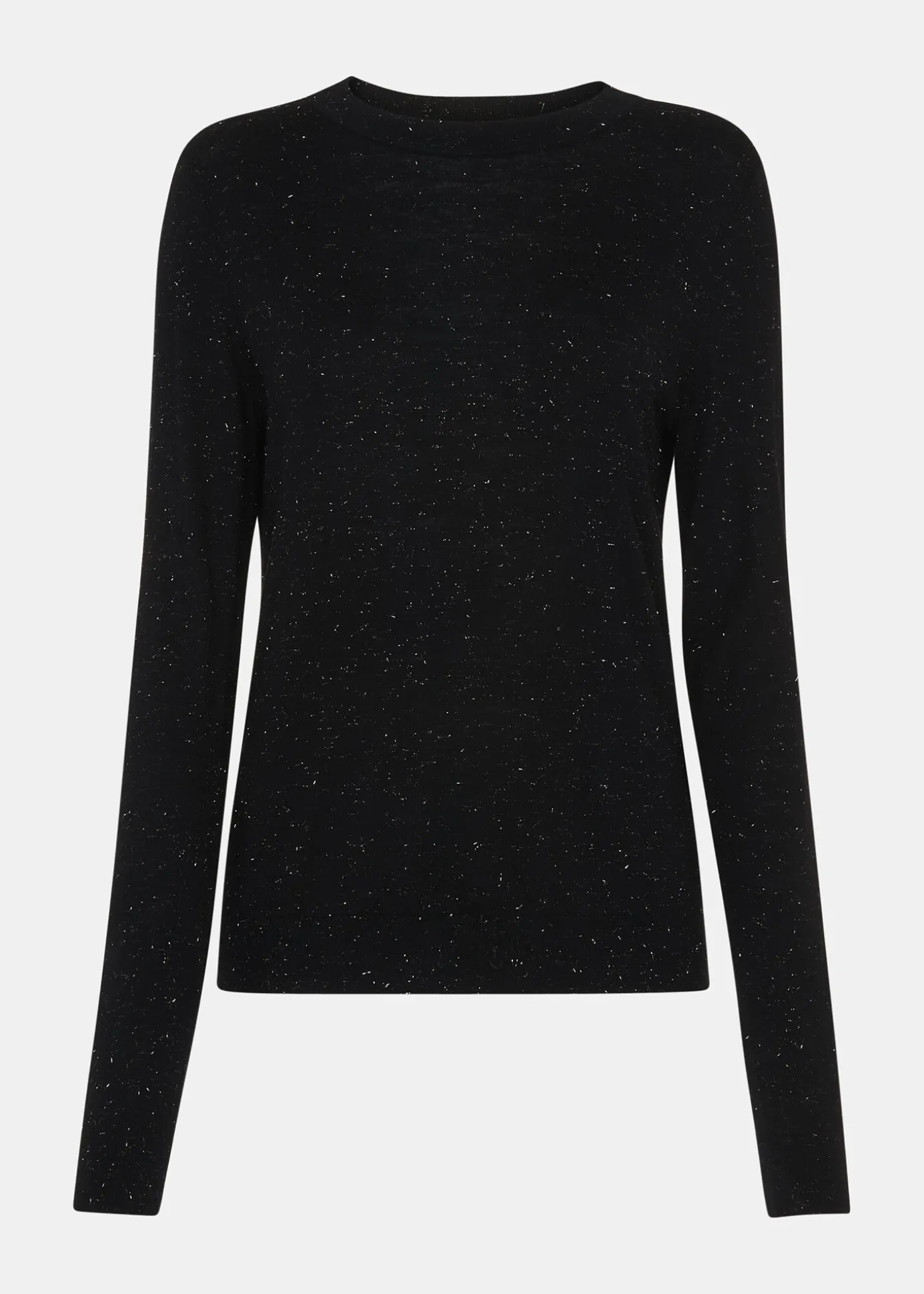 Black Annie Sparkle Crew Neck