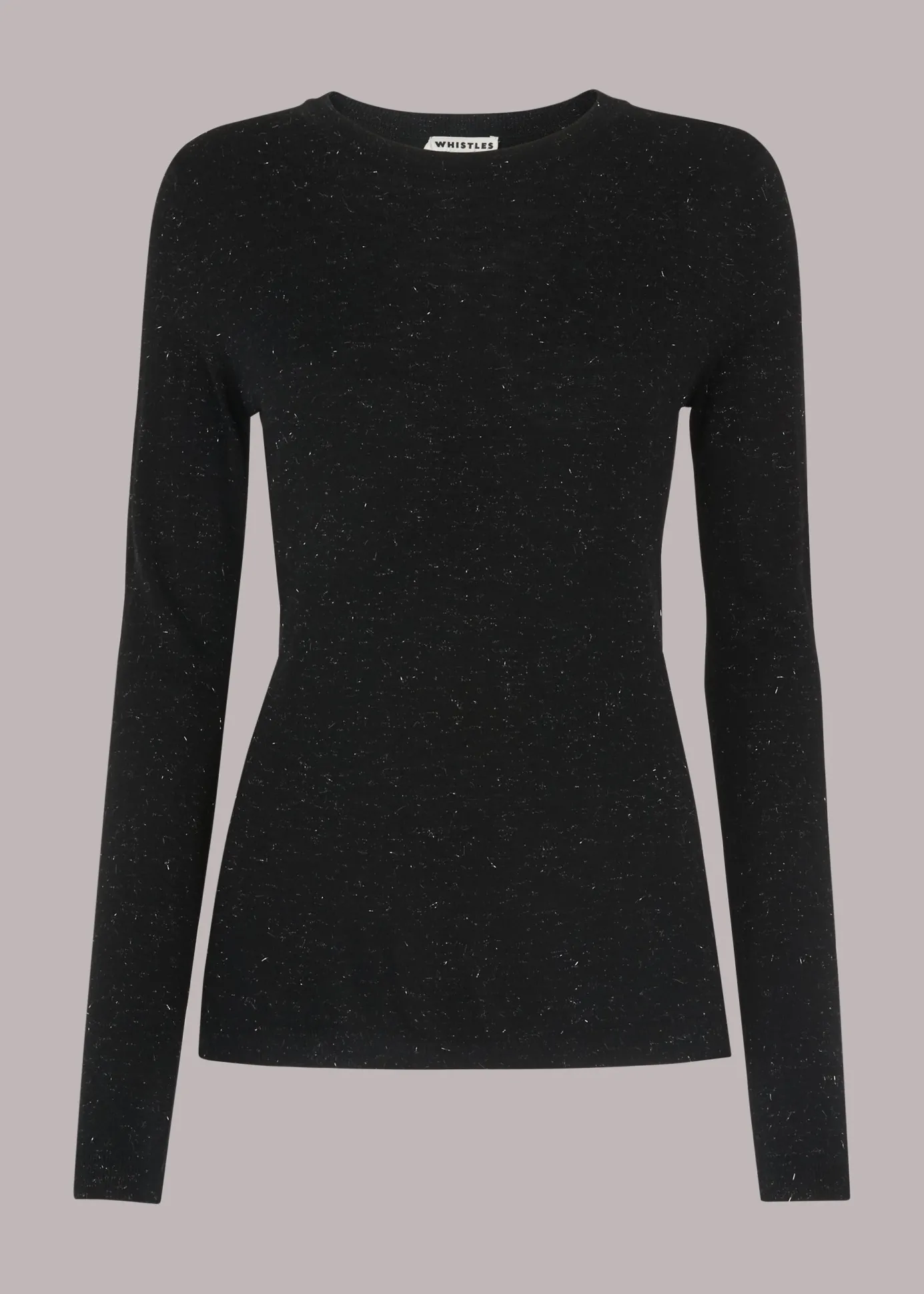 Black Annie Sparkle Knit