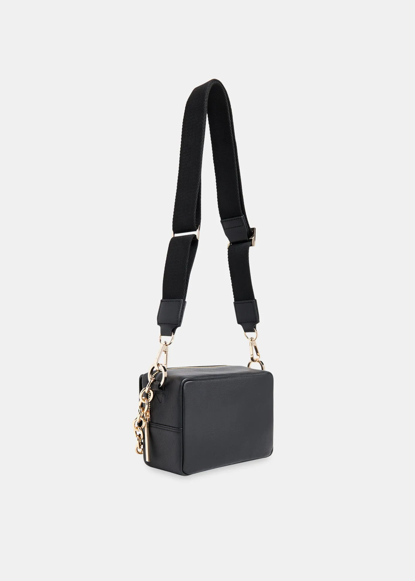 Black Bibi Chain Crossbody Bag