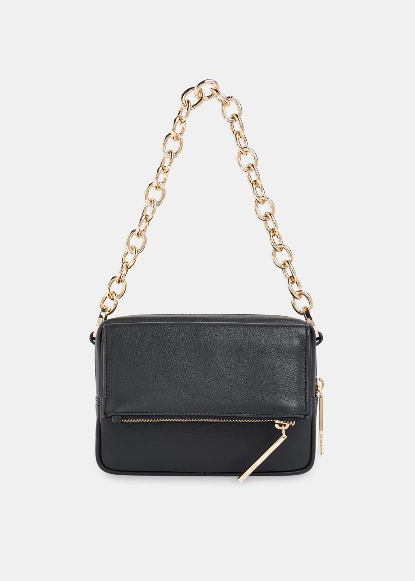 Black Bibi Chain Crossbody Bag