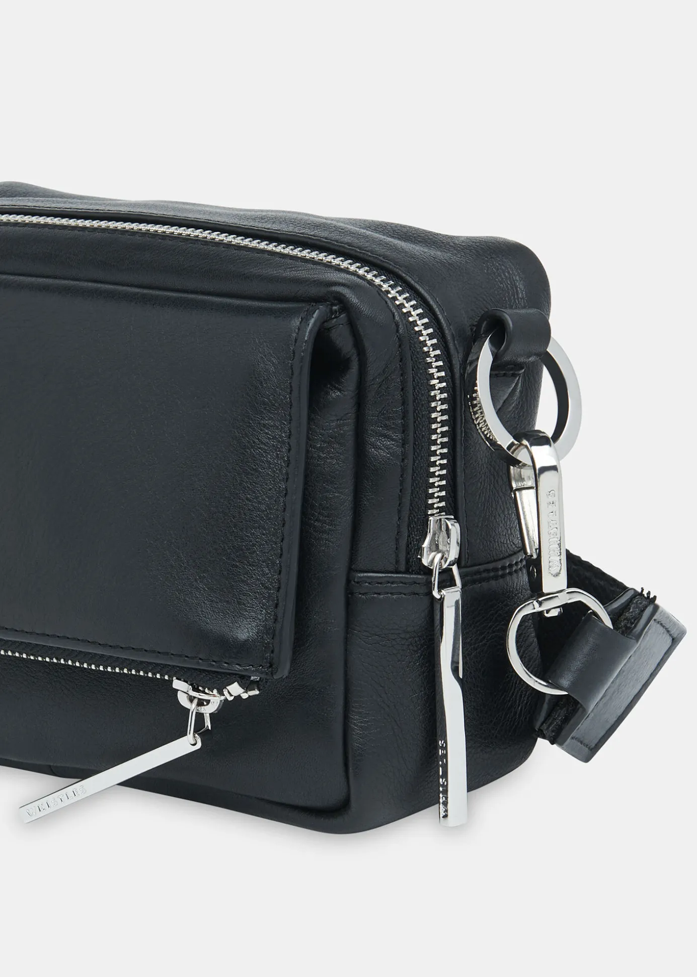 Black Bibi Crossbody Bag