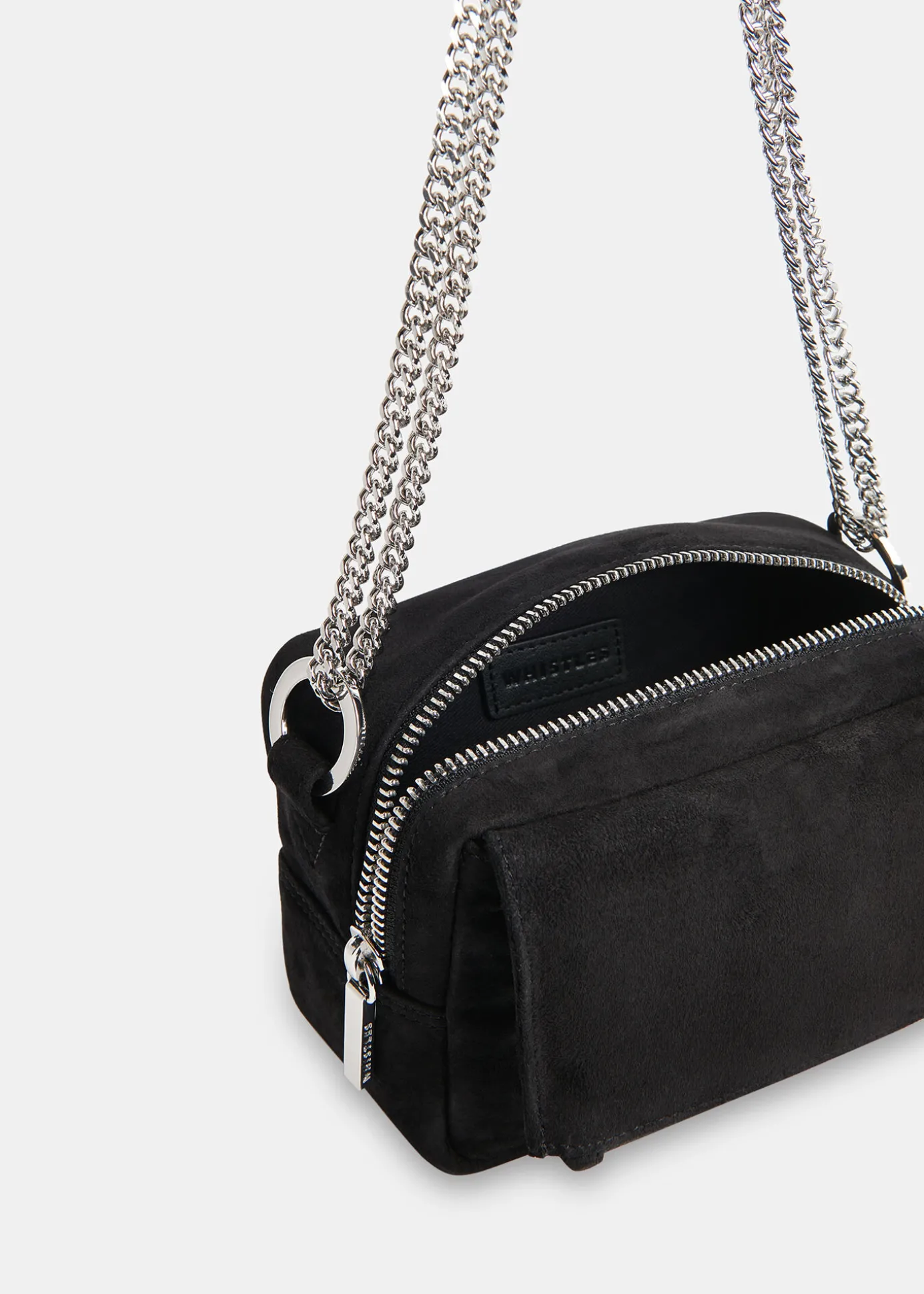 Black Bibi Suede Mini Bag