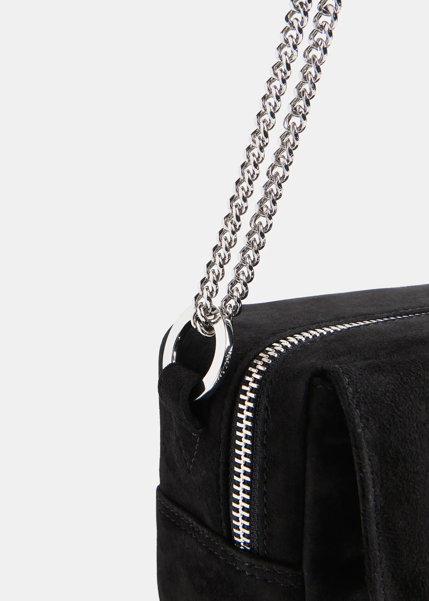 Black Bibi Suede Mini Bag