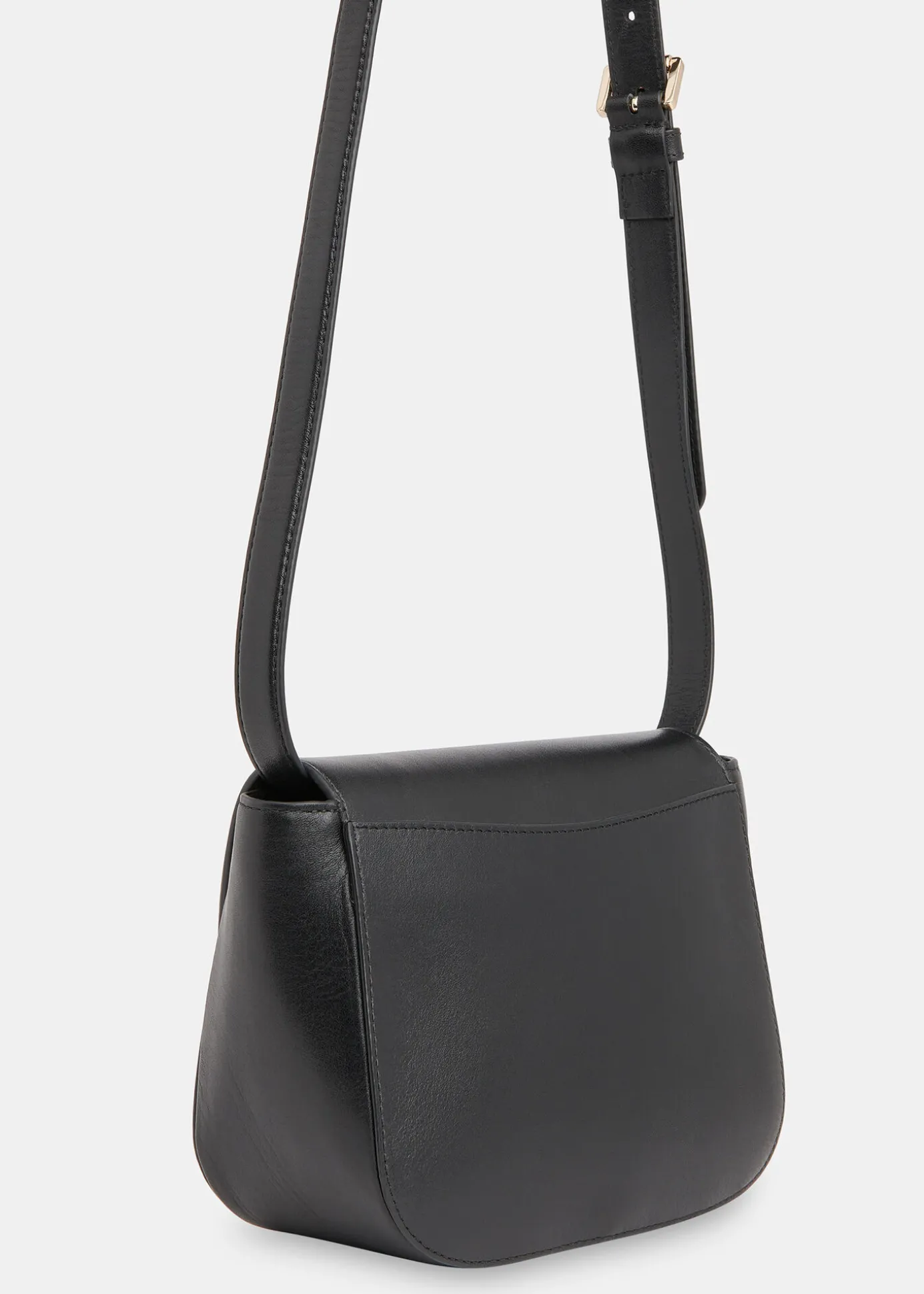 Black Carlota Turnlock Satchel