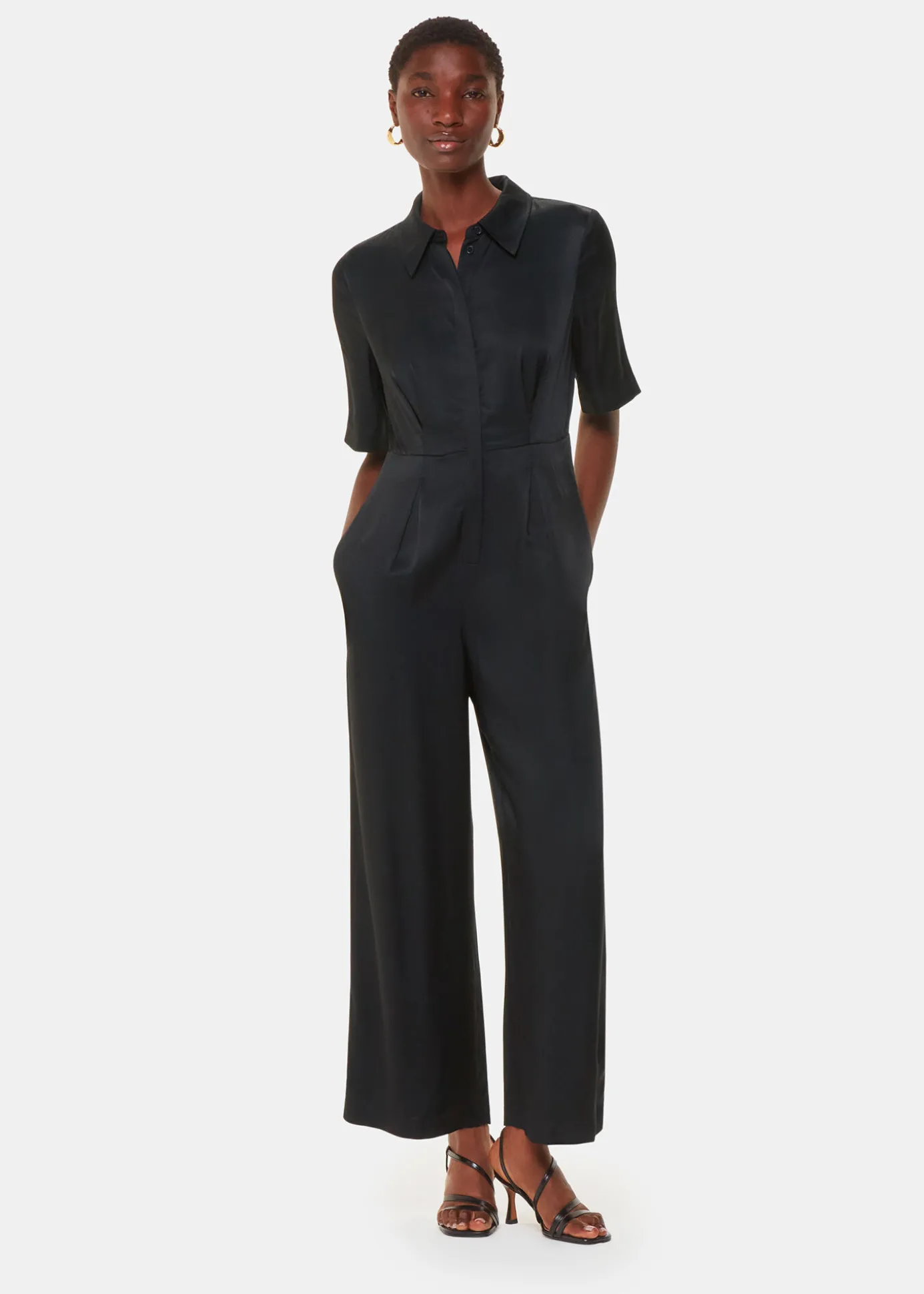 Black Edina Jumpsuit