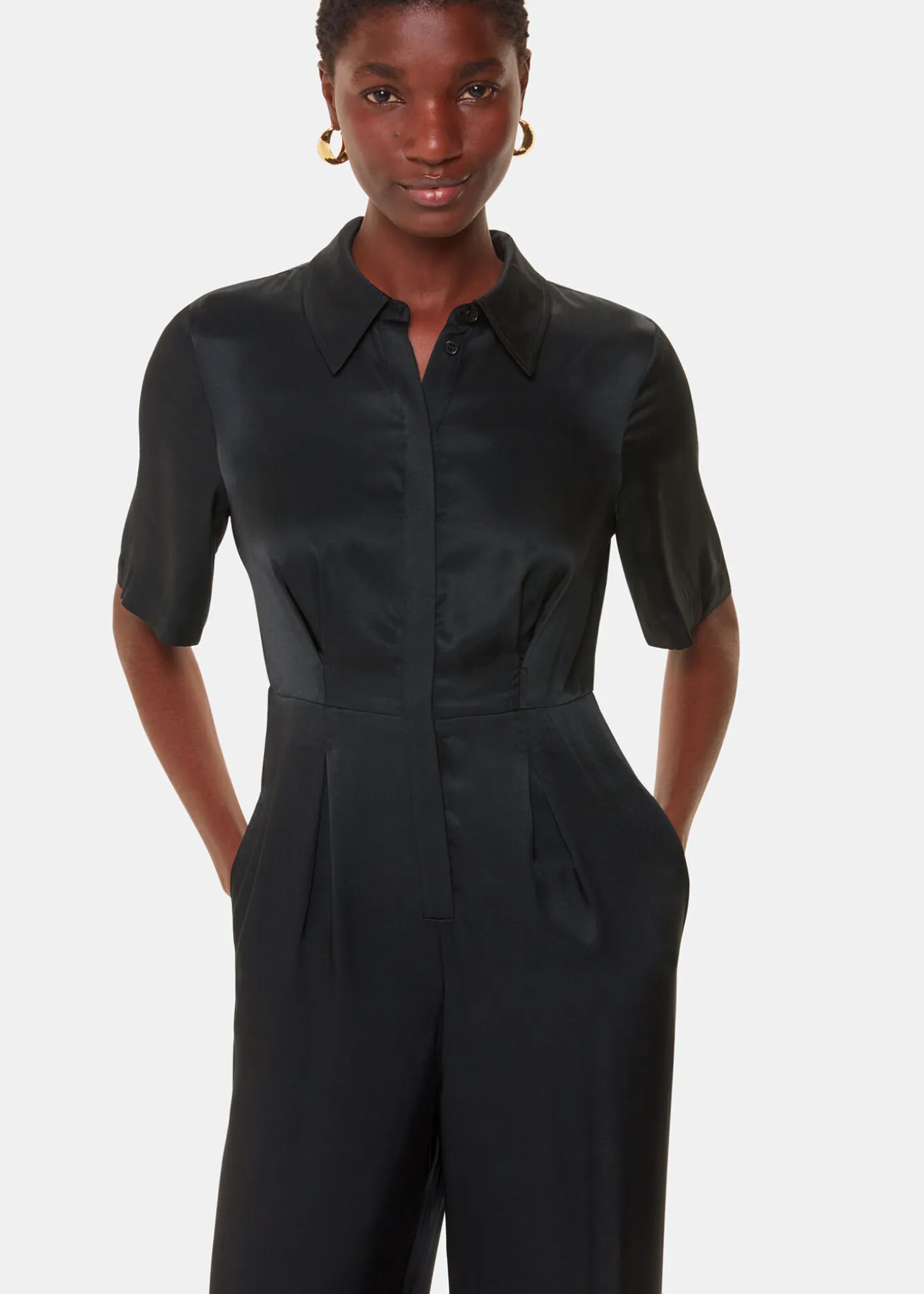 Black Edina Jumpsuit