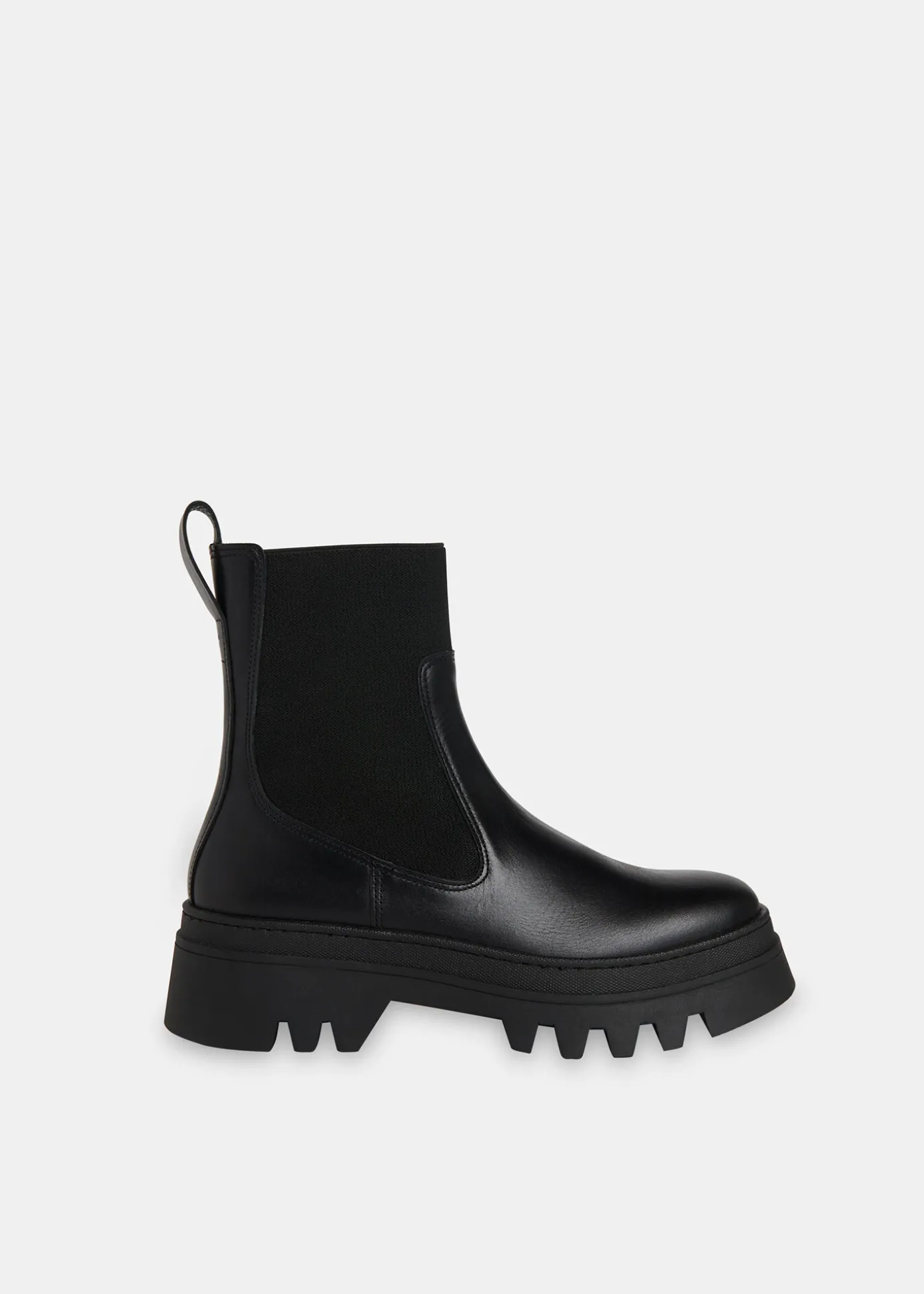 Black Hatton Chunky Chelsea Boot