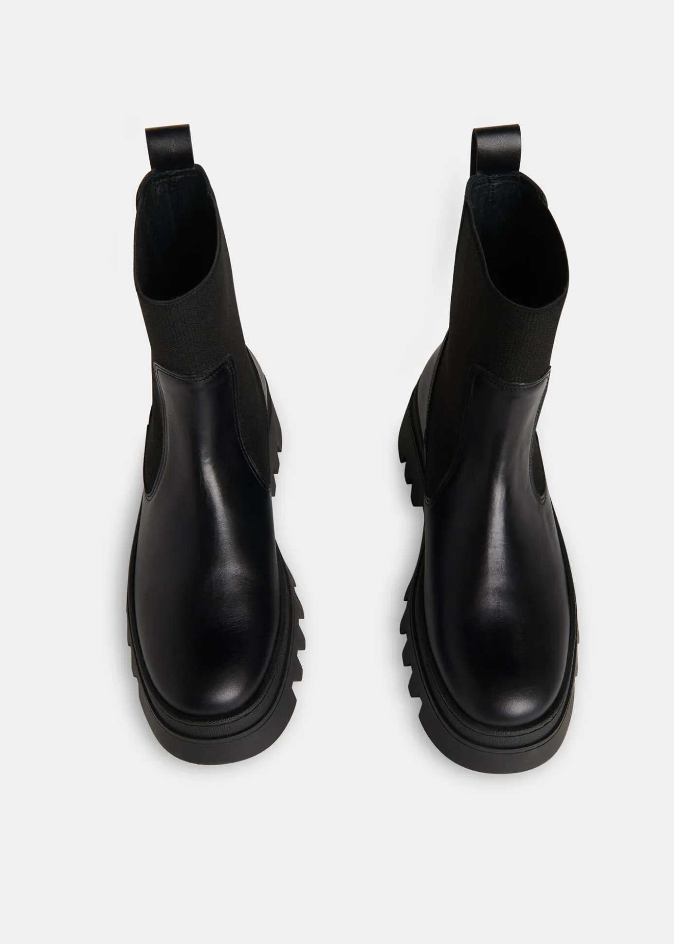 Black Hatton Chunky Chelsea Boot