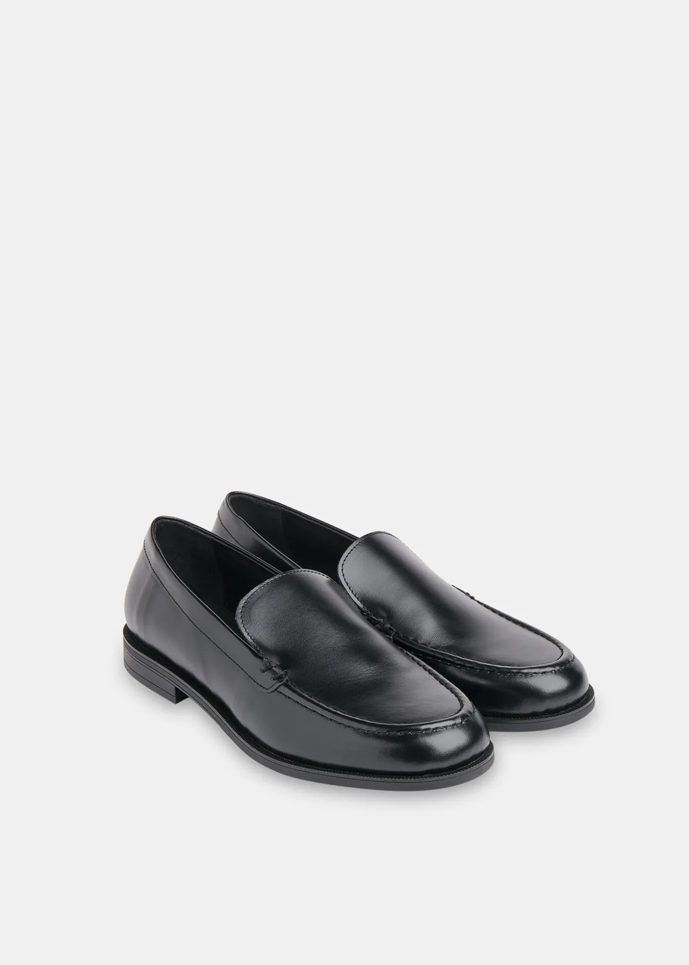 Black Jovie Slim Patent Loafer
