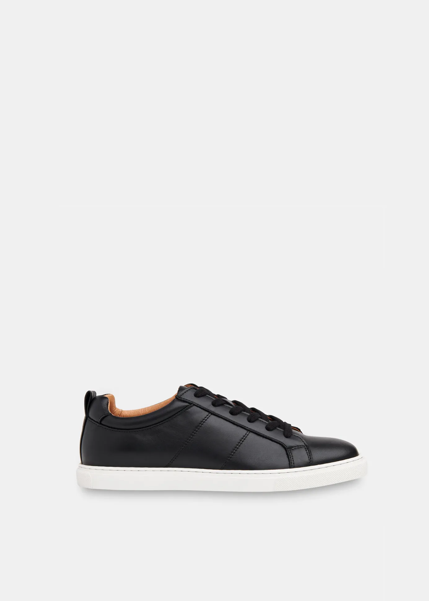 Black Koki Lace Up Trainer