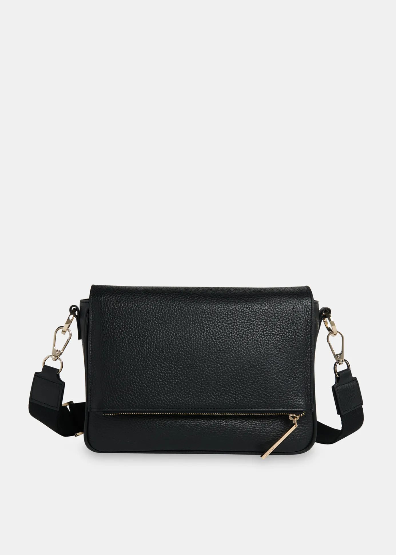 Black Large Bibi Crossbody Bag