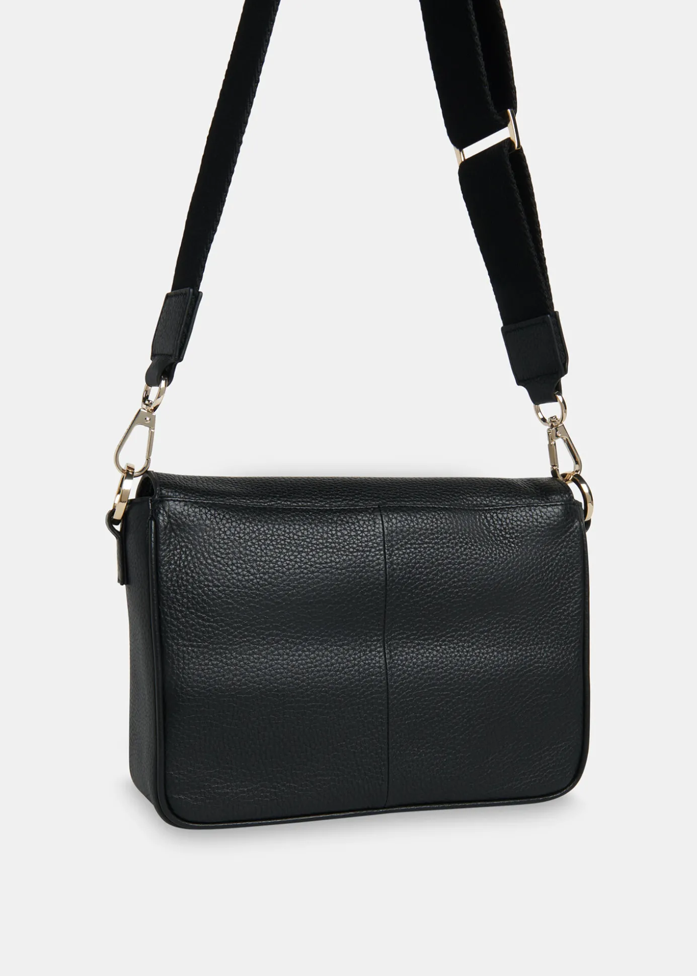 Black Large Bibi Crossbody Bag
