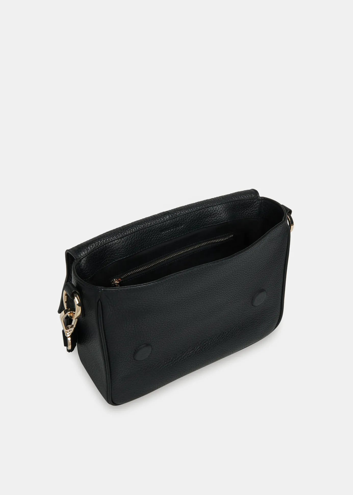 Black Large Bibi Crossbody Bag