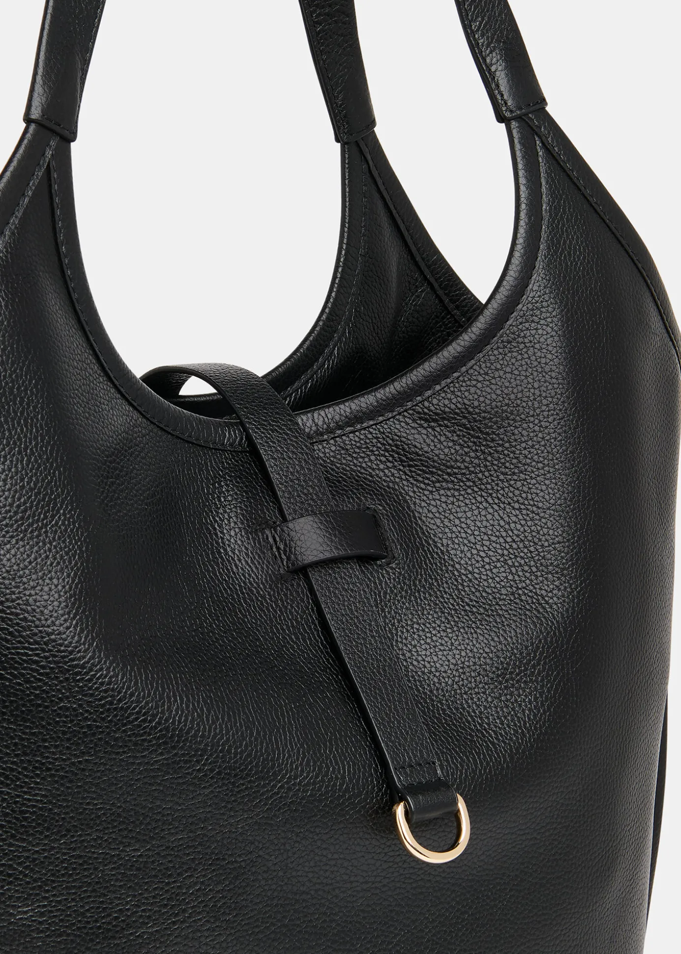 Black Leonora Tote Bag