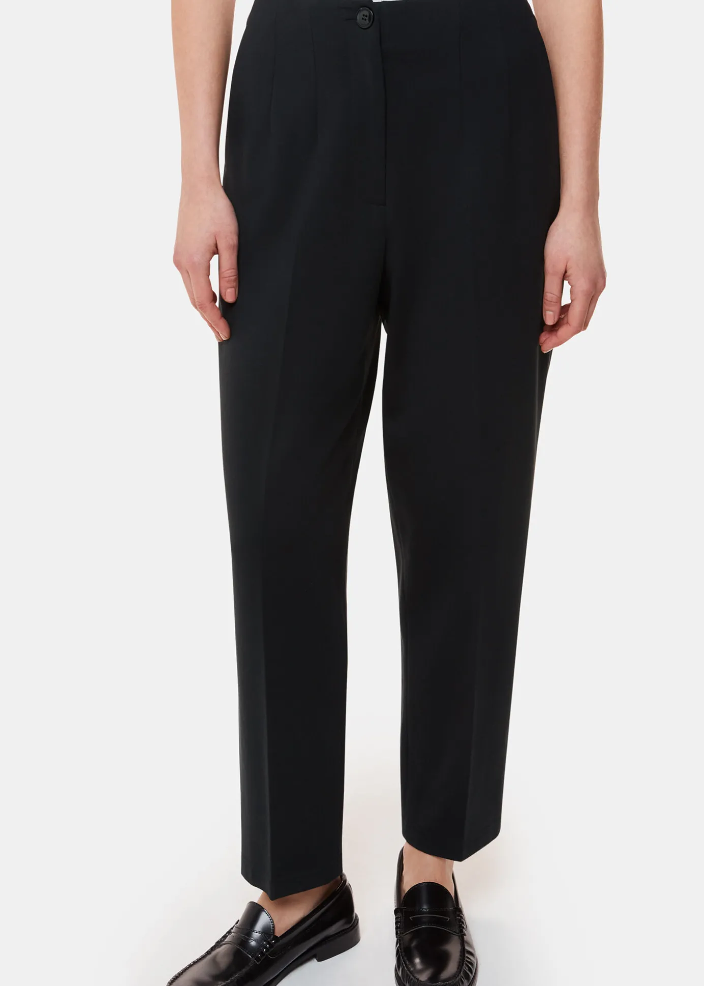 Black Lila Ponte Trouser