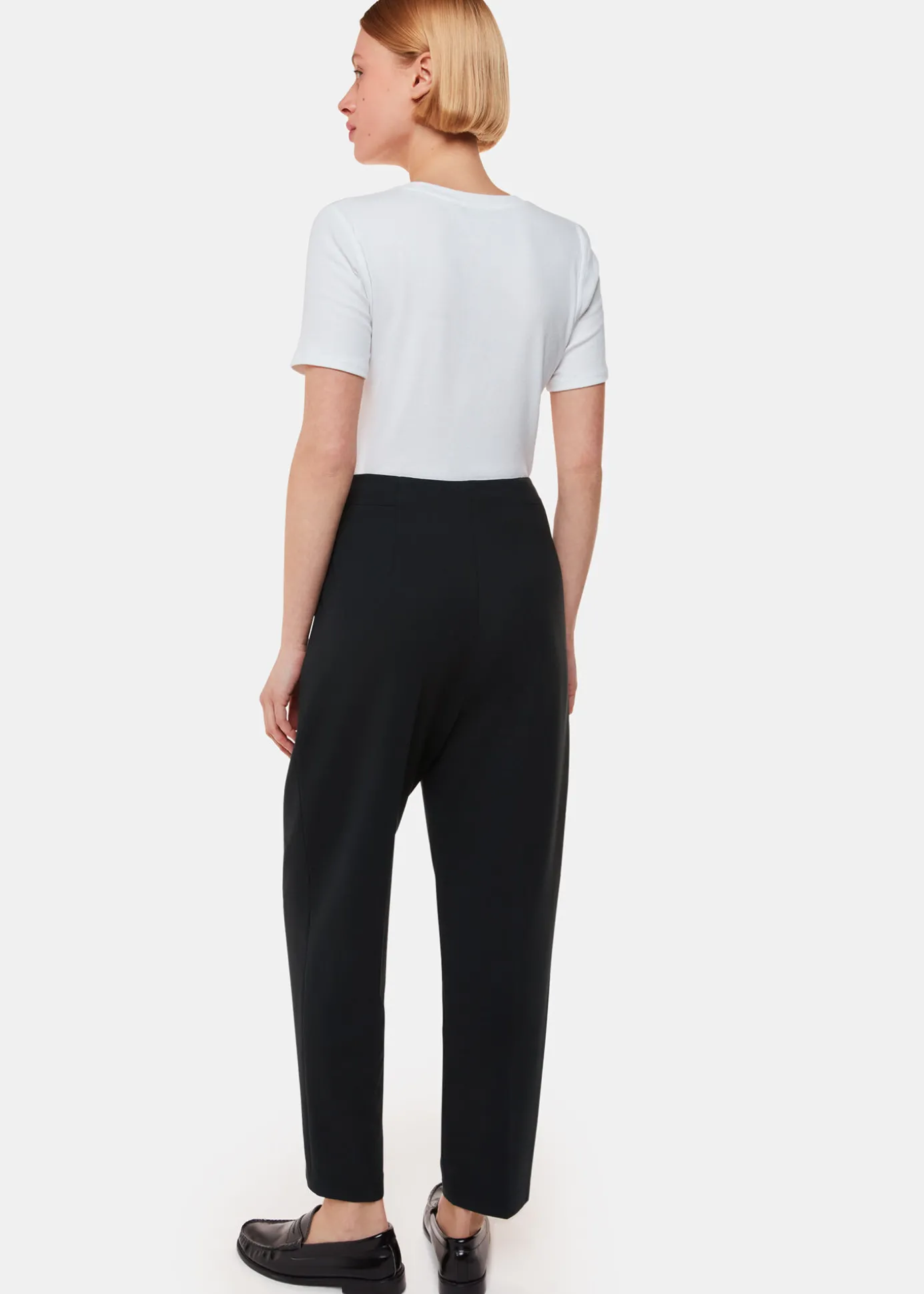 Black Lila Ponte Trouser