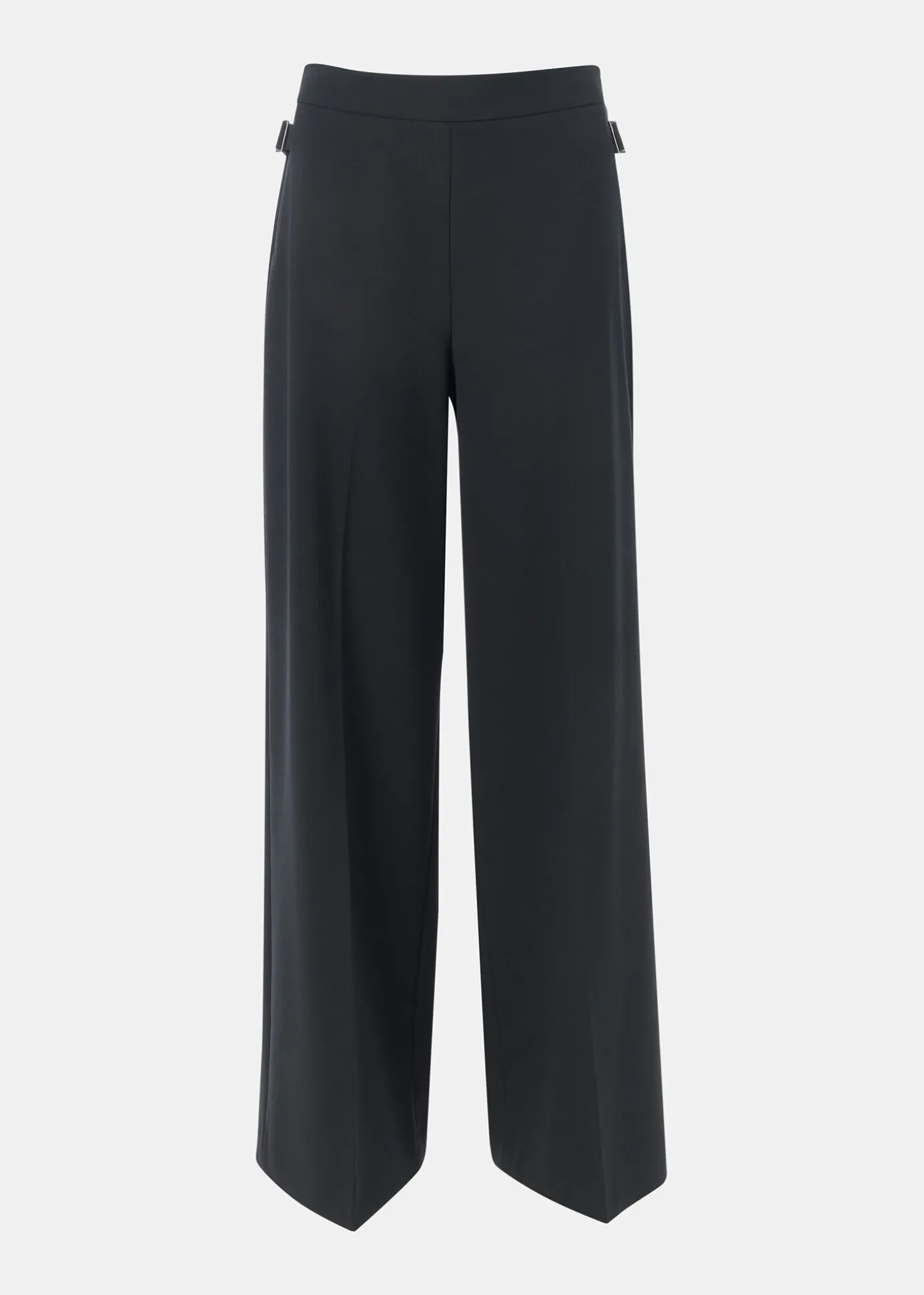 Black Louisa Tab Detail Trouser