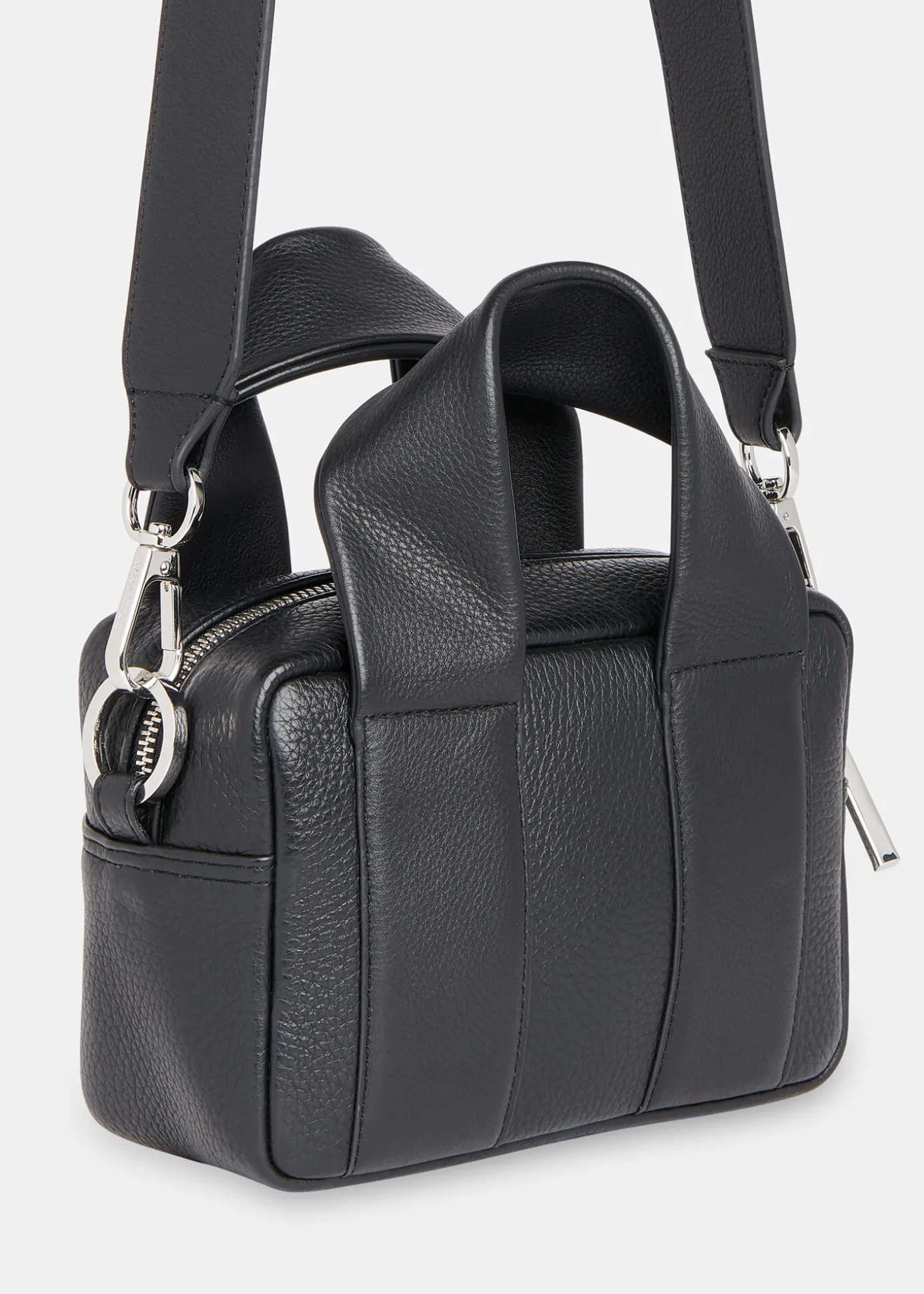 Black Monika Crossbody Bag