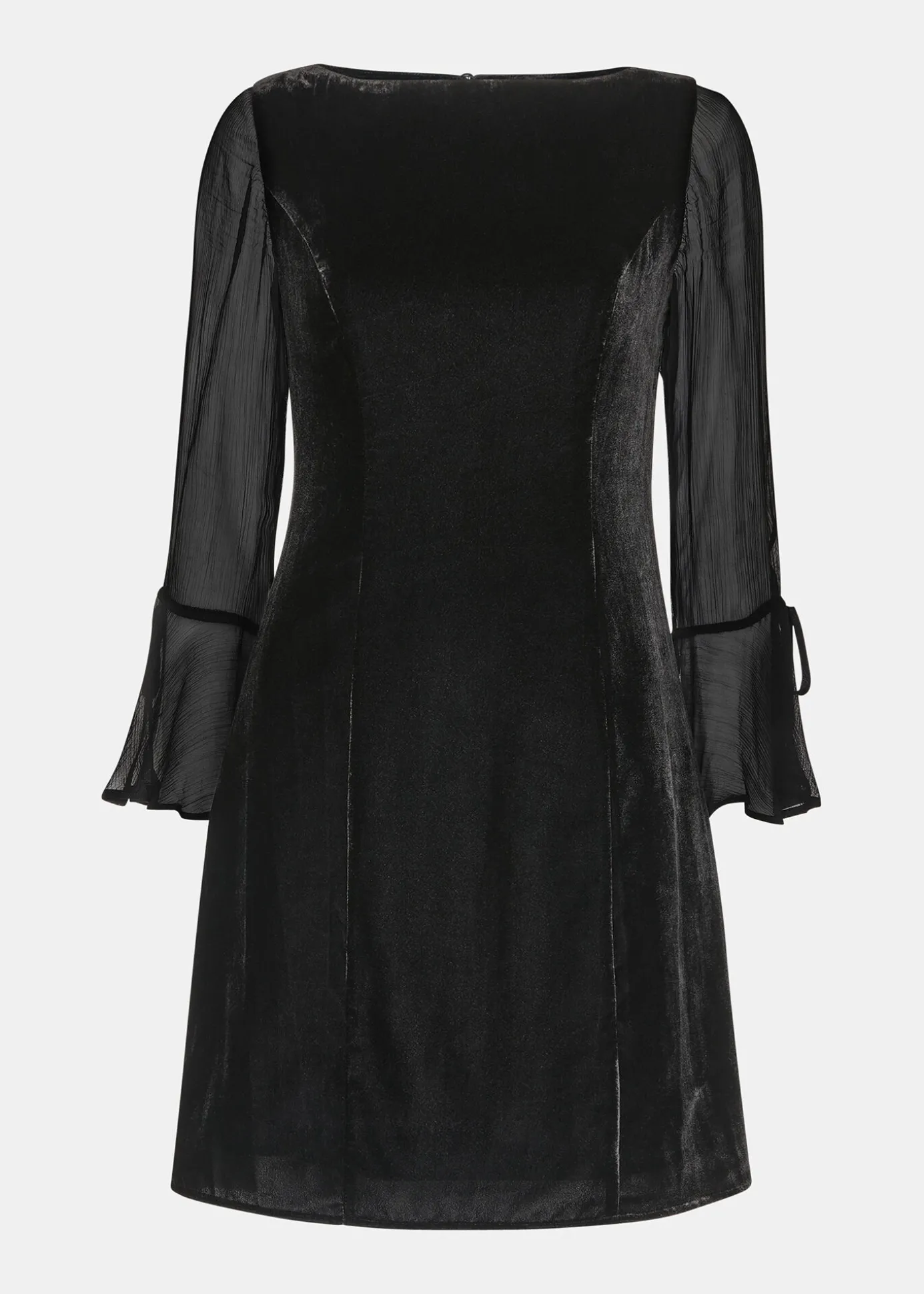 Black Myla Velvet Mini Dress