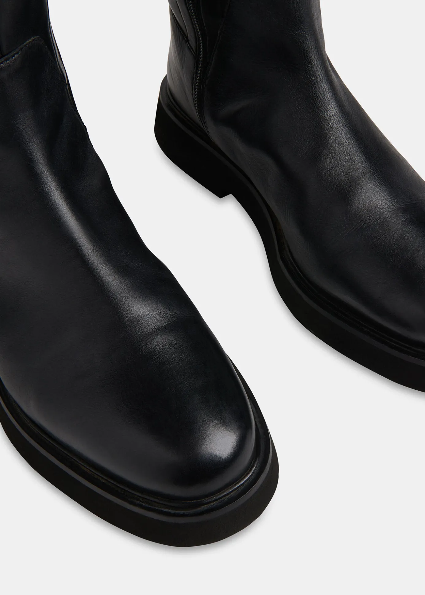 Black Quin Stretch Knee High Boot
