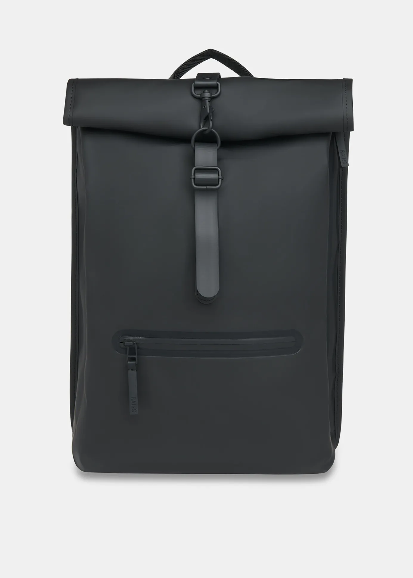 Black Rains Roll Top Backpack