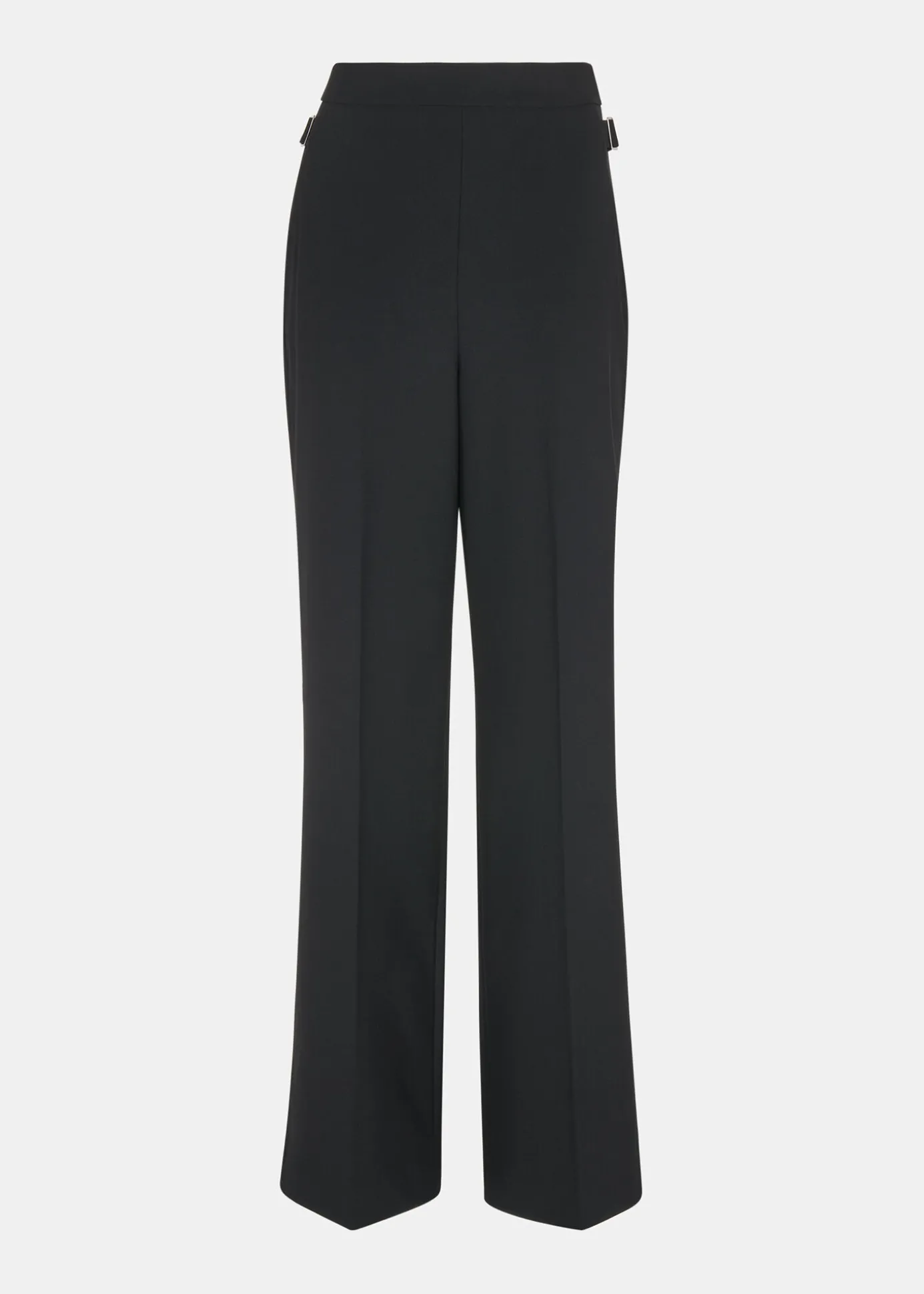 Black Sienna Wool Blend Trouser