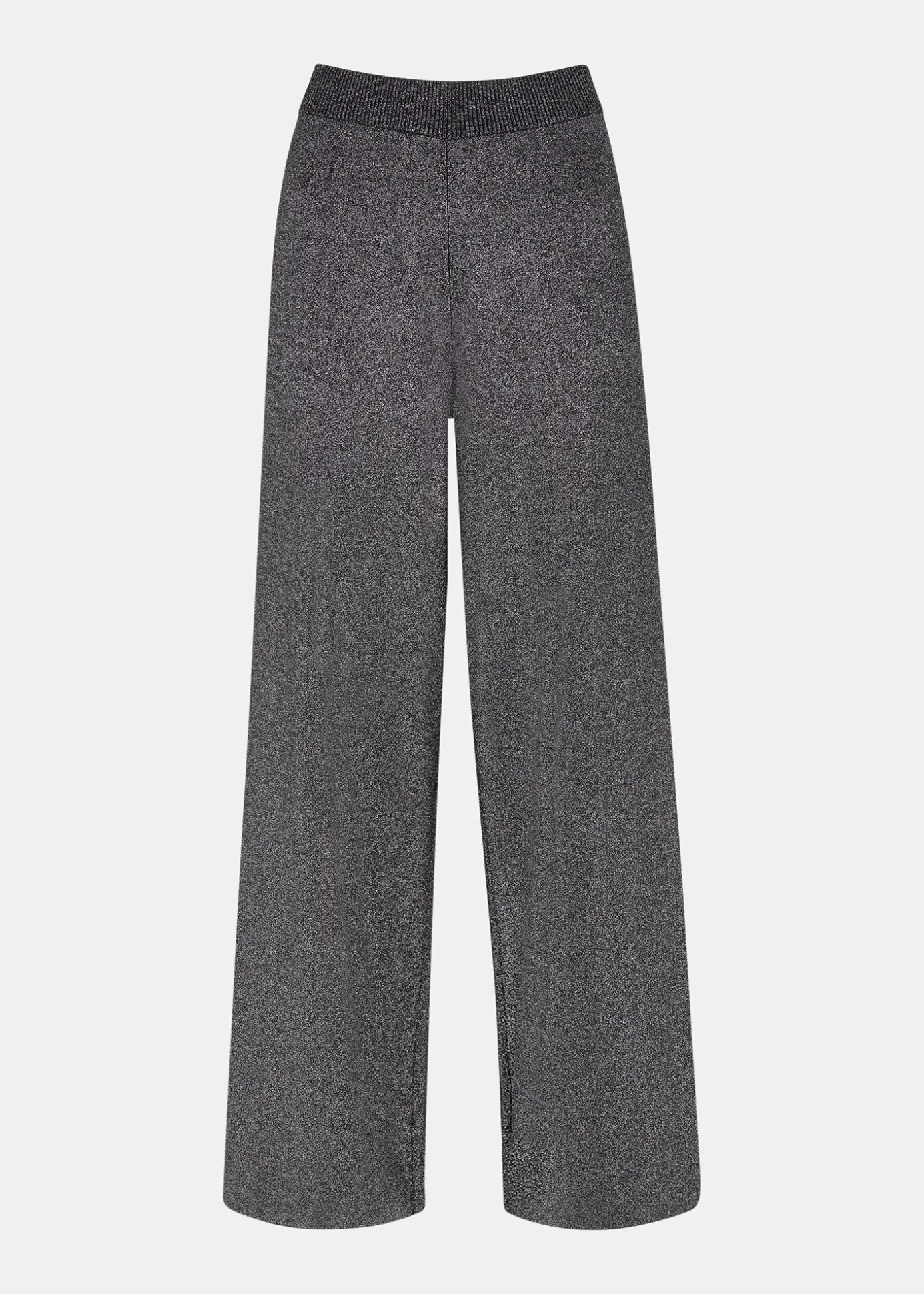 Black Sparkle Knitted Trouser