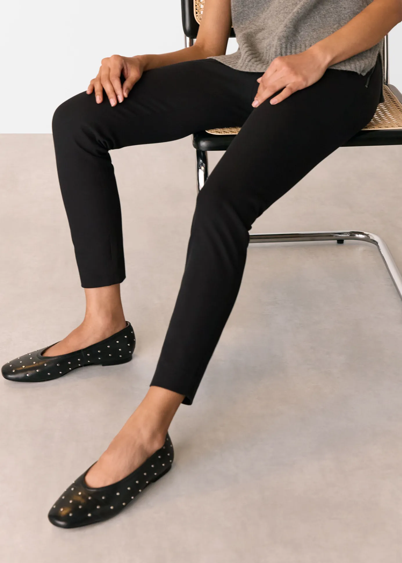 Black Super Stretch Trouser