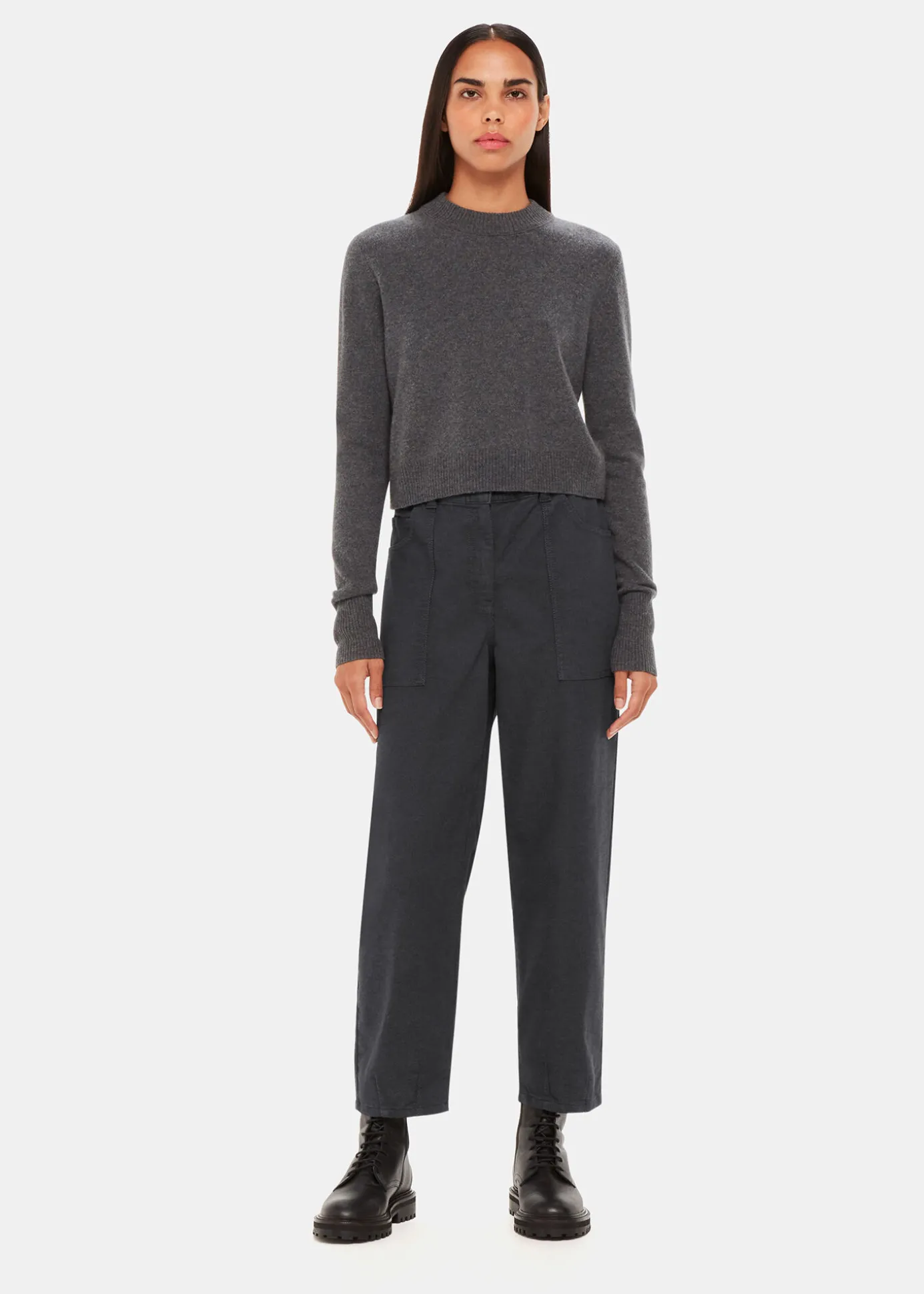 Black Tessa Casual Trouser