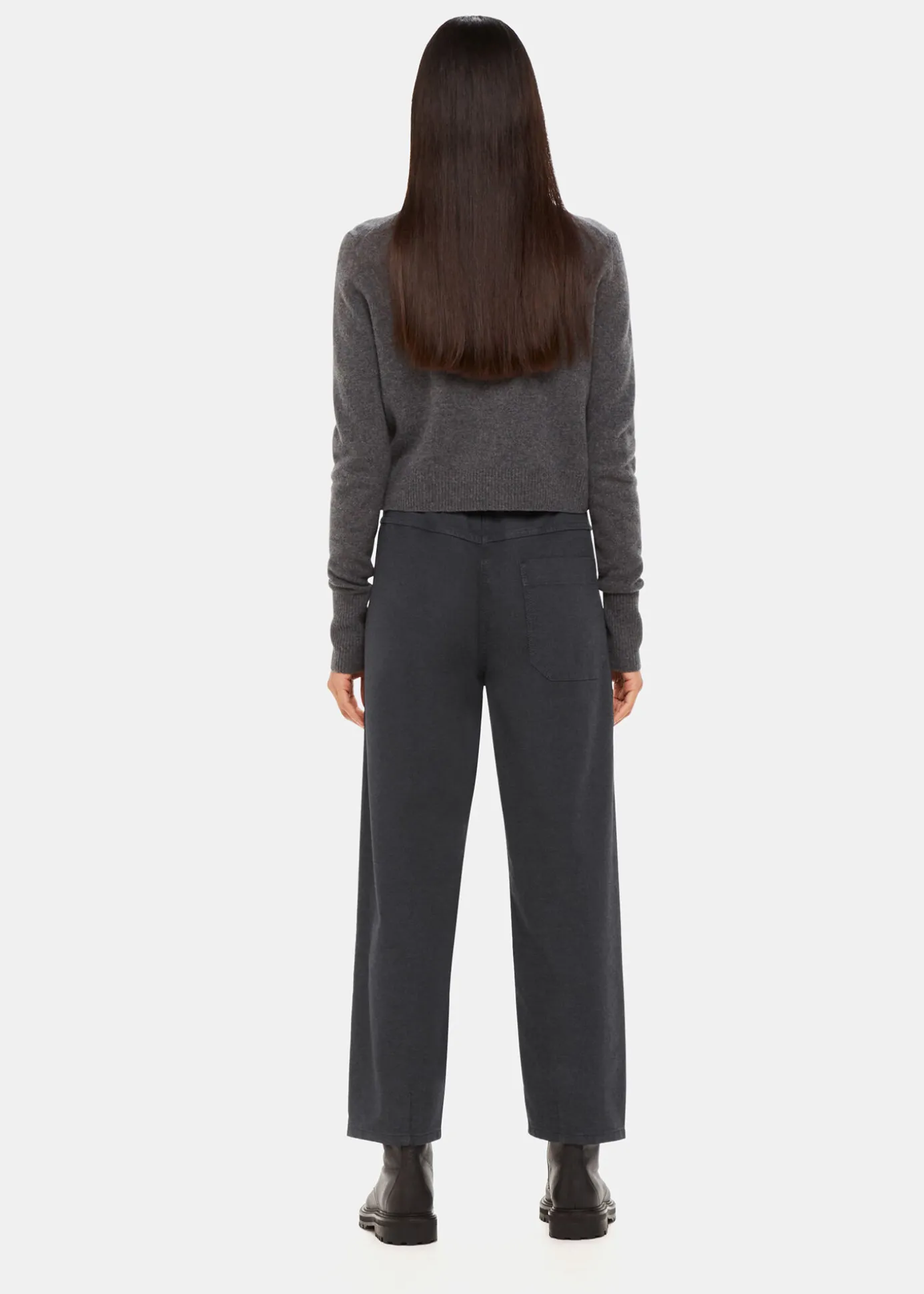 Black Tessa Casual Trouser