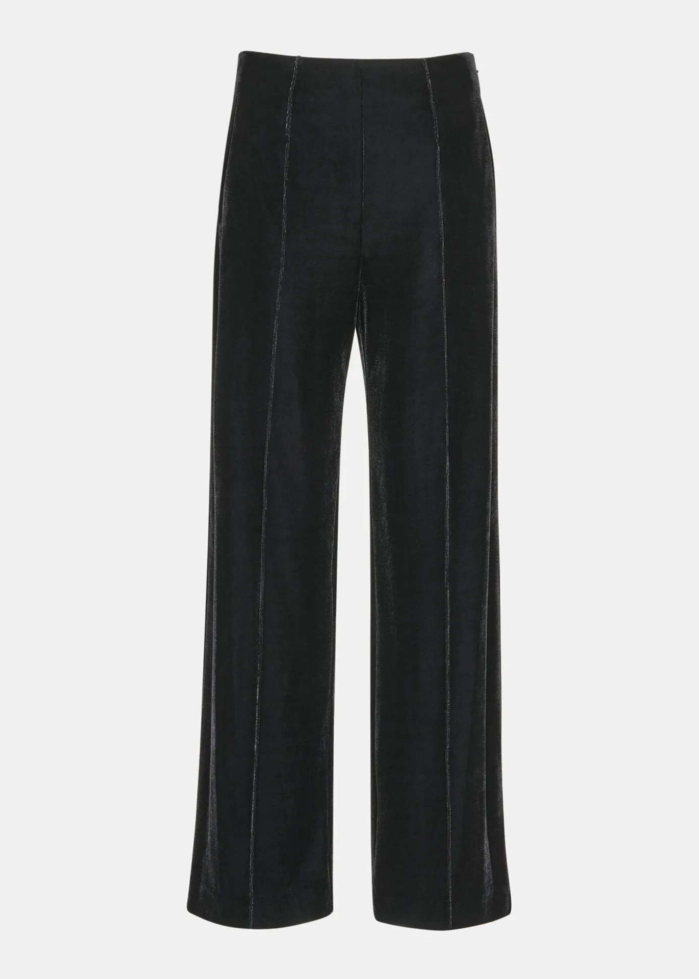 Black Velvet Full Length Trouser