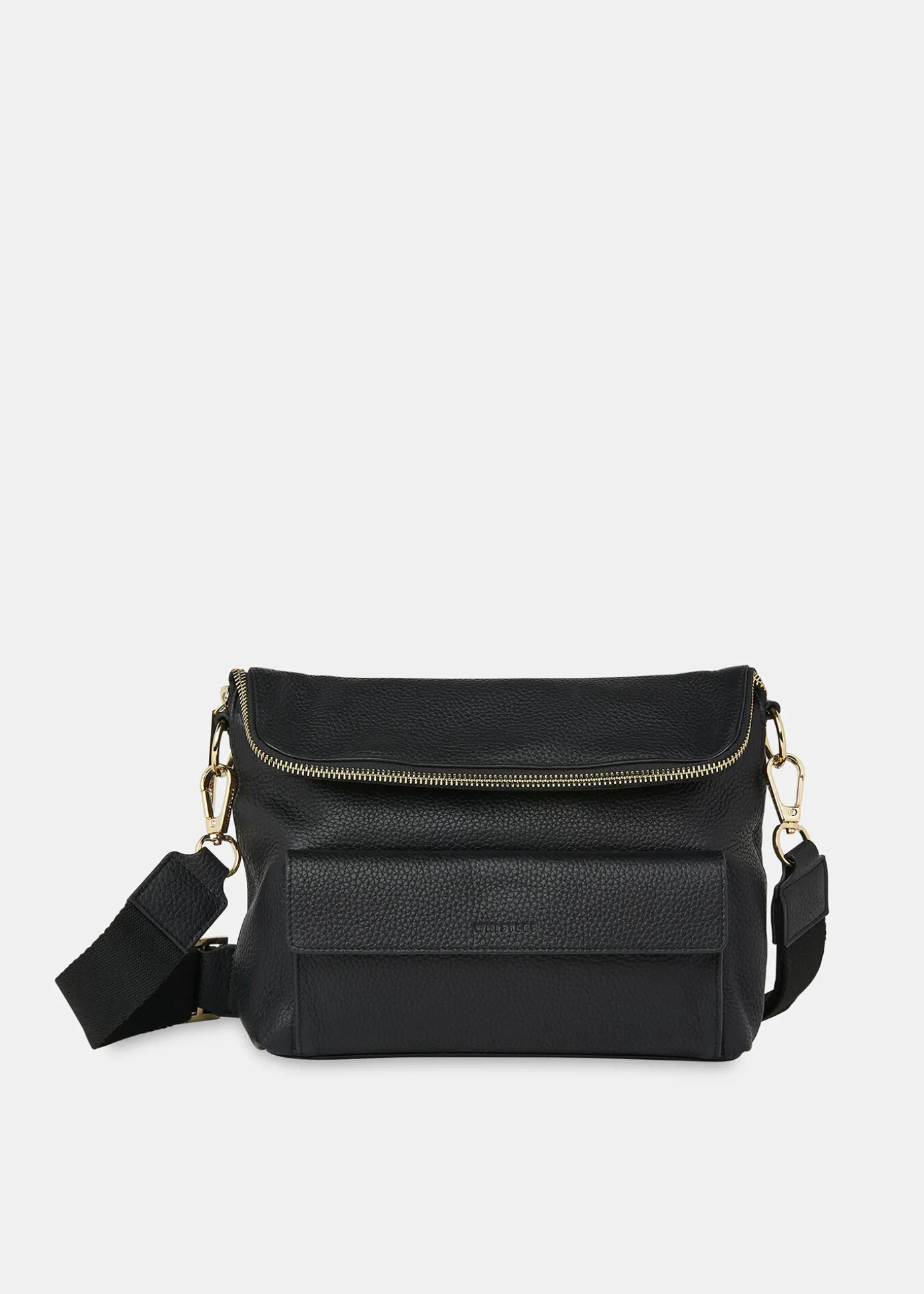 Black Vida Crossbody Bag