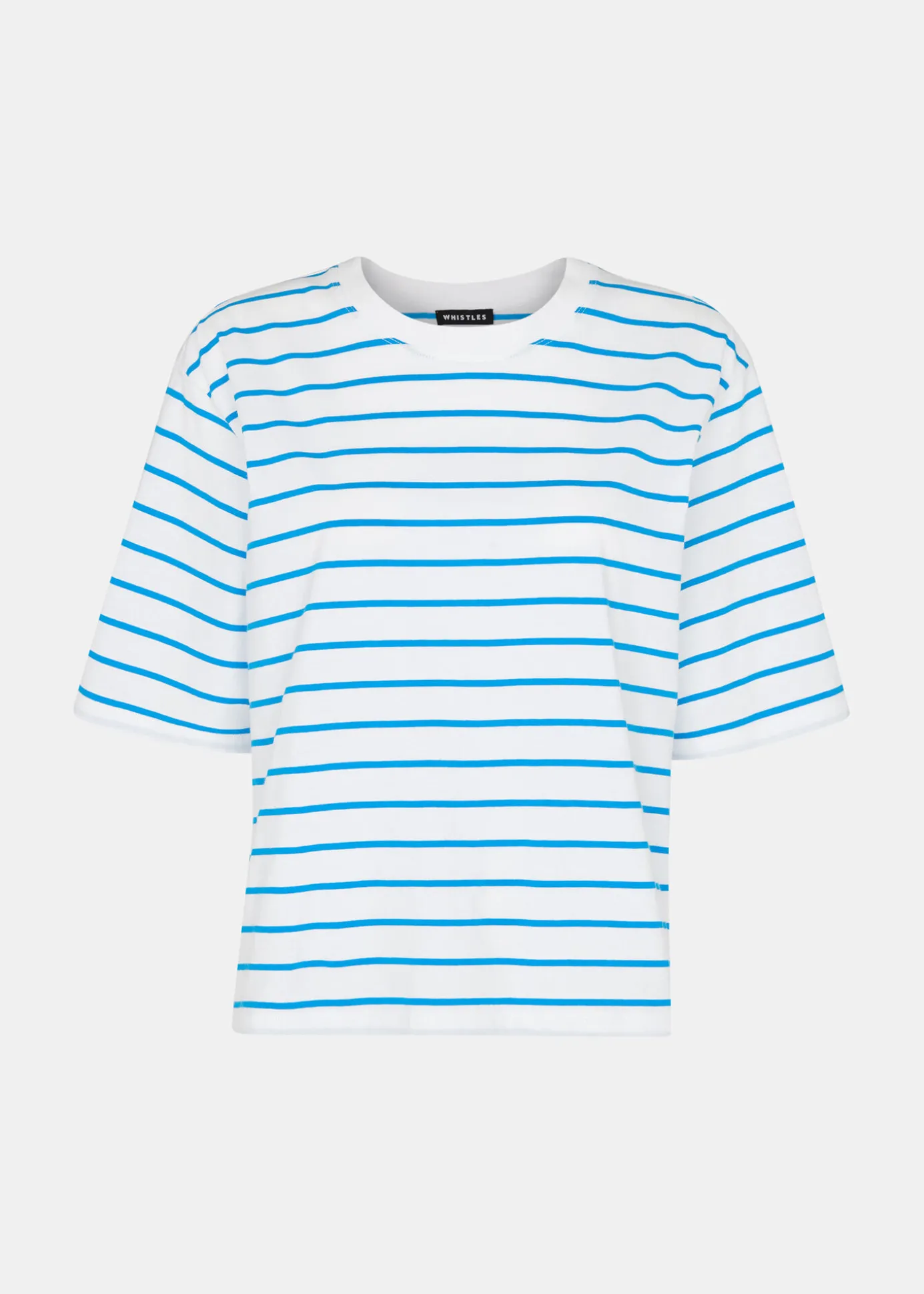 Blue Stripe Short Sleeve T-shirt