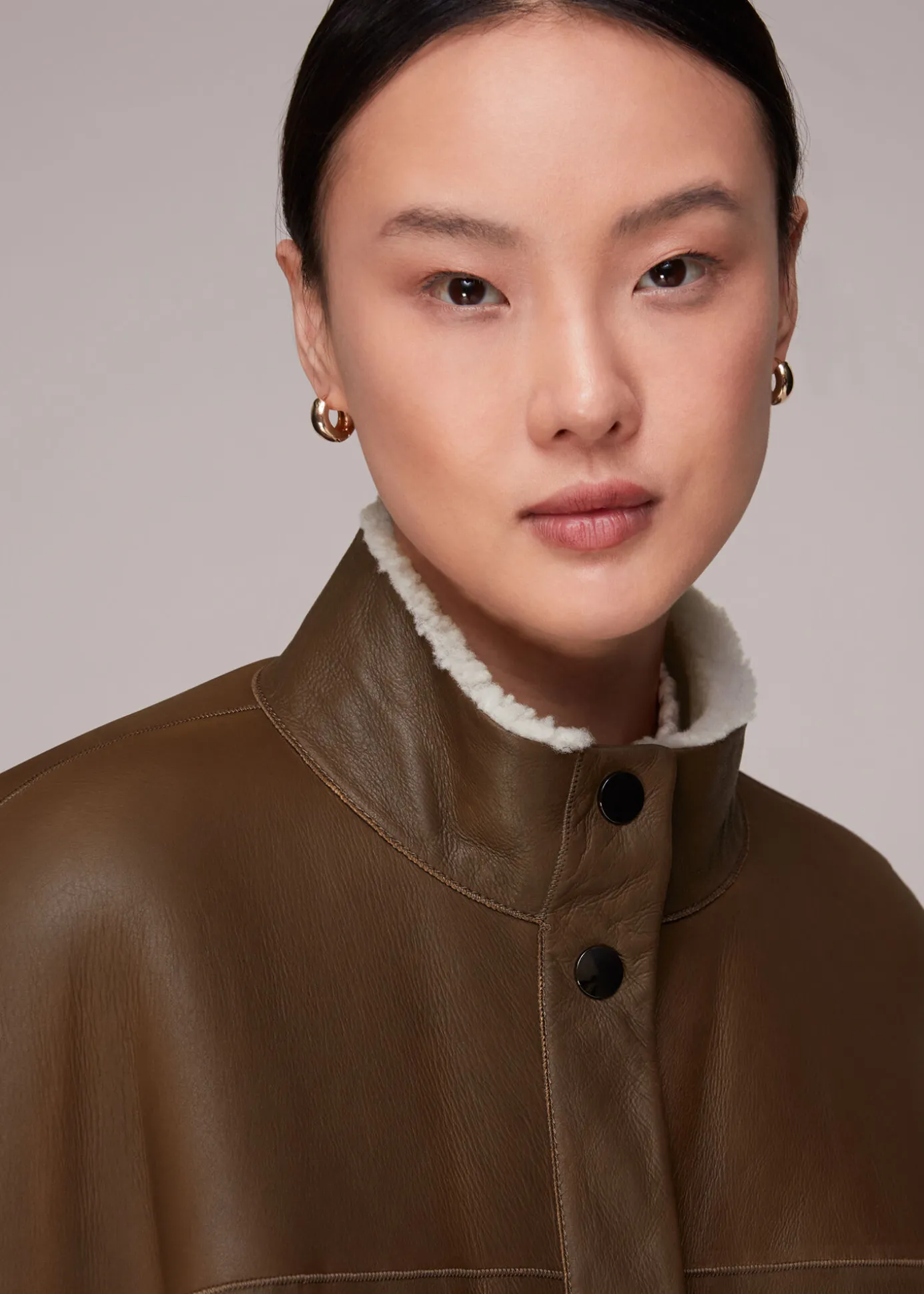 Brown Zoe Reversible Coat
