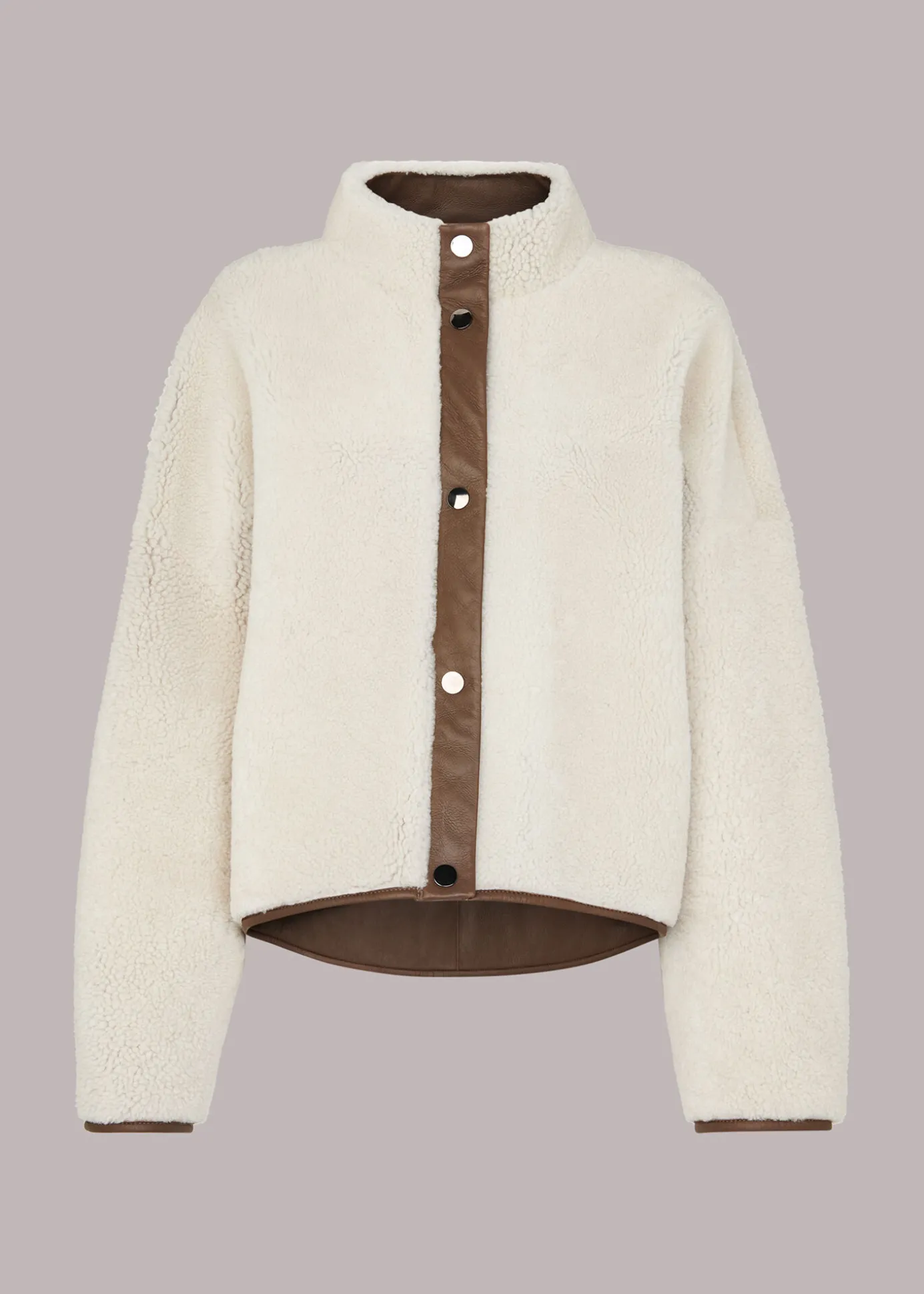Brown Zoe Reversible Coat