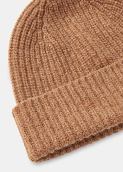 Camel Lambswool Hat