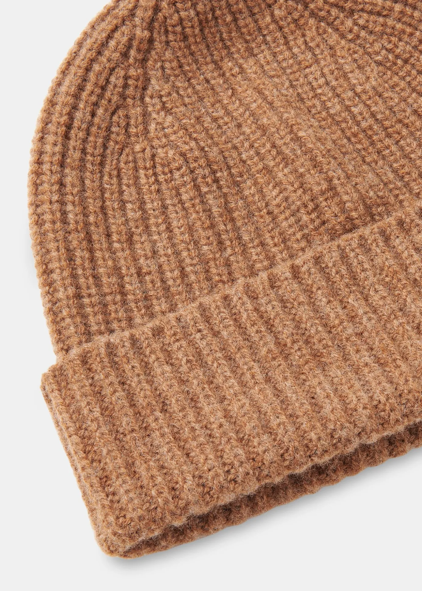 Camel Lambswool Hat
