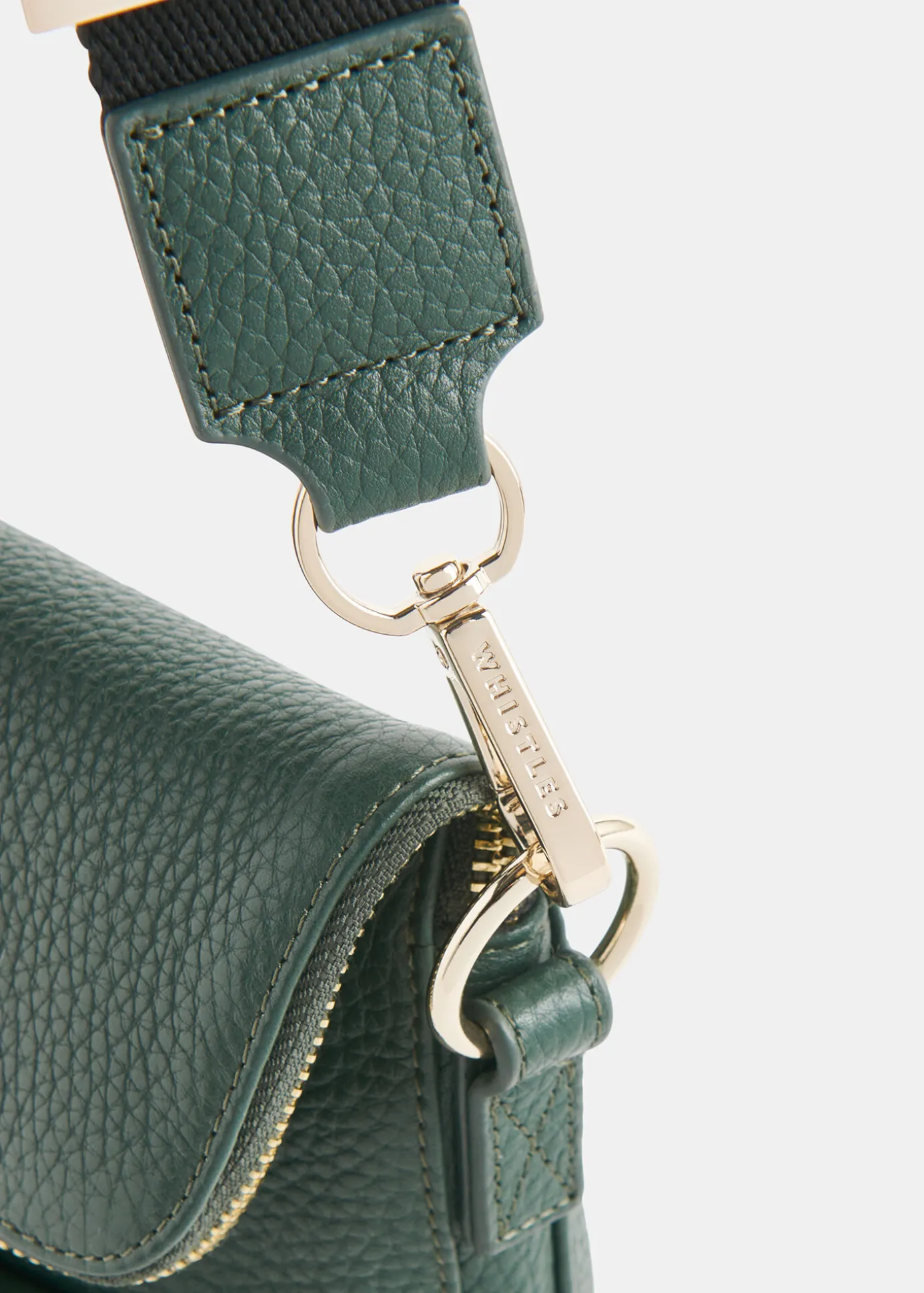 Dark Green Vida Crossbody Bag