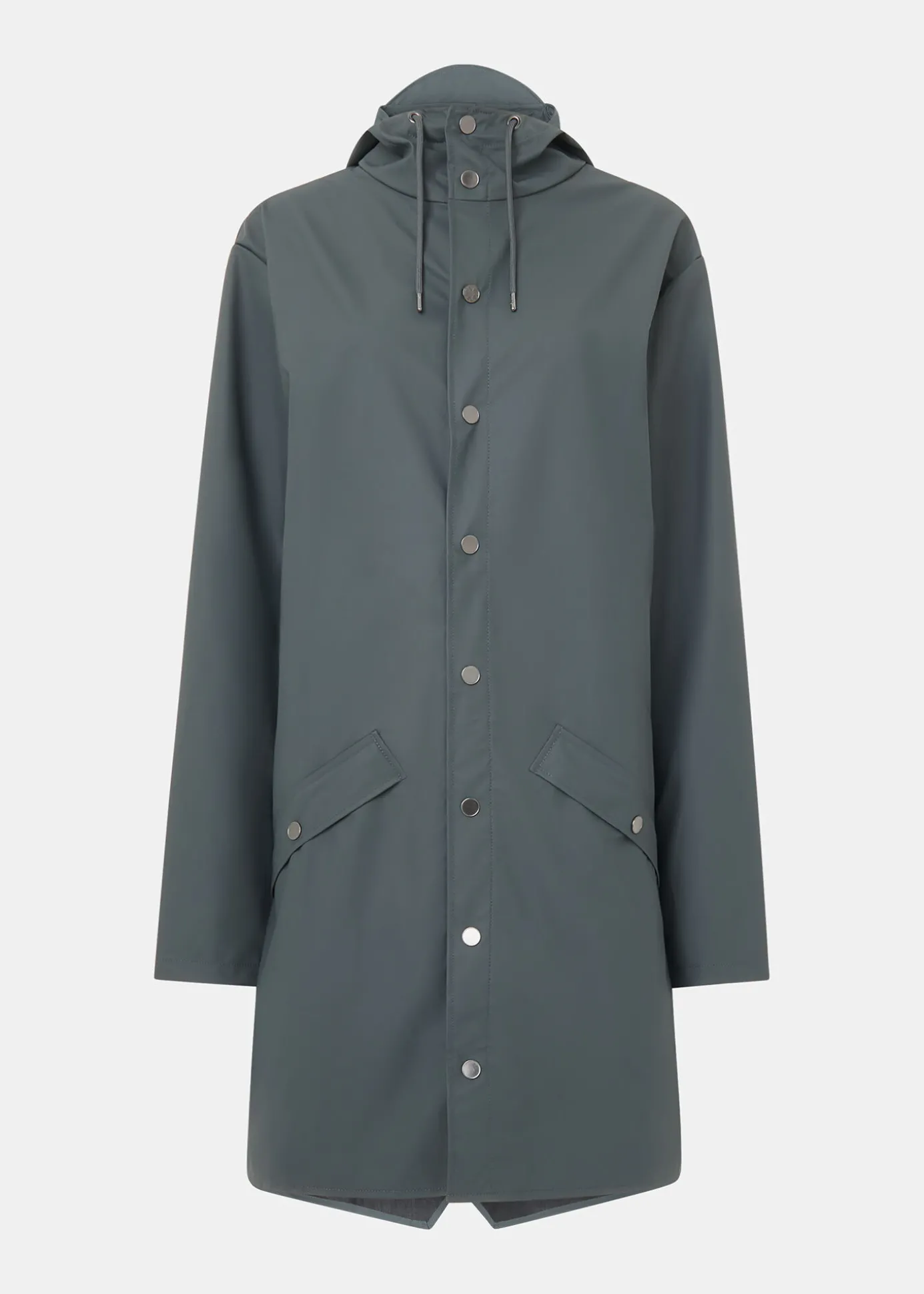 Dark Grey Rains Long Jacket