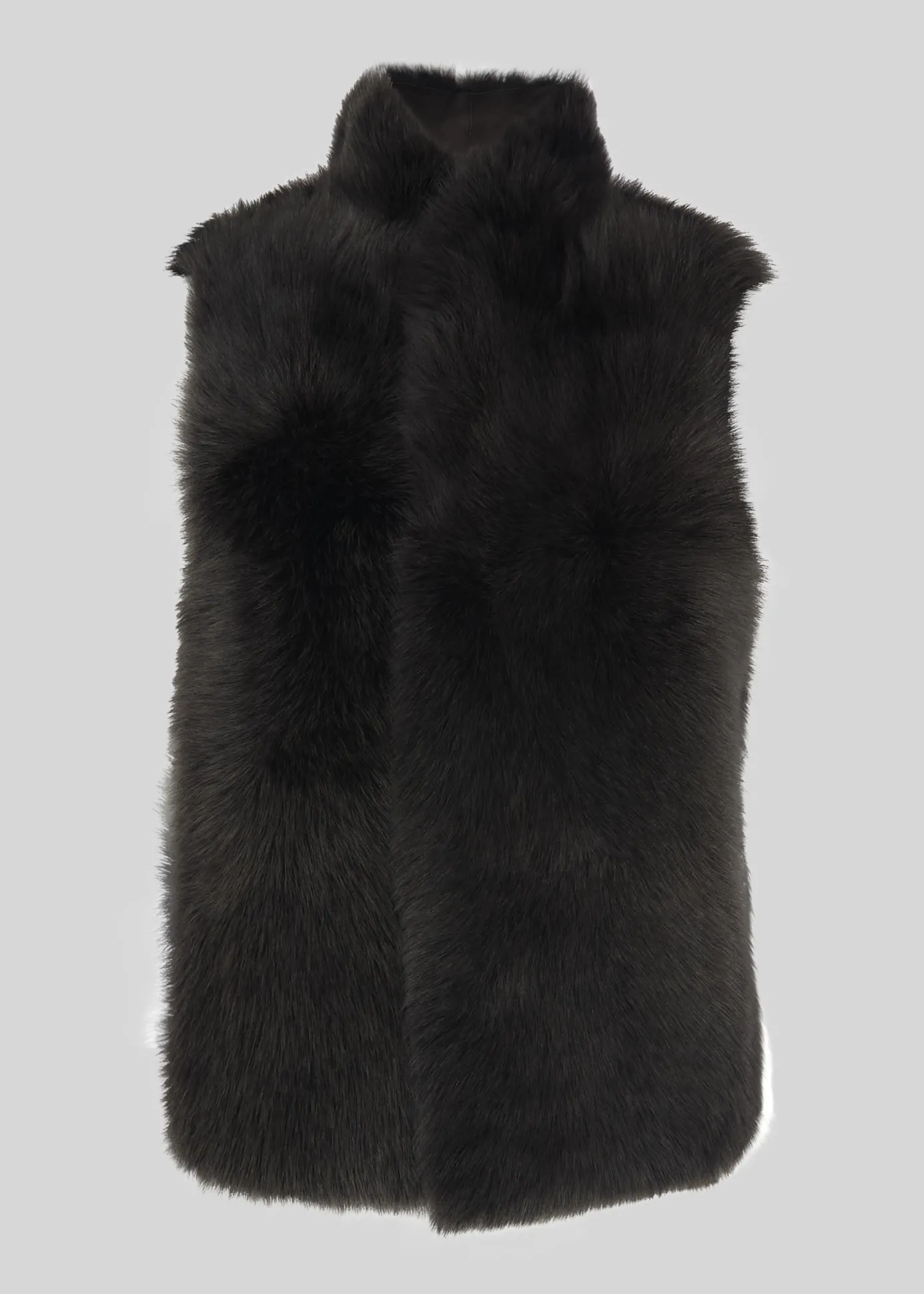 Dark Grey Toscana Sheepskin Gilet