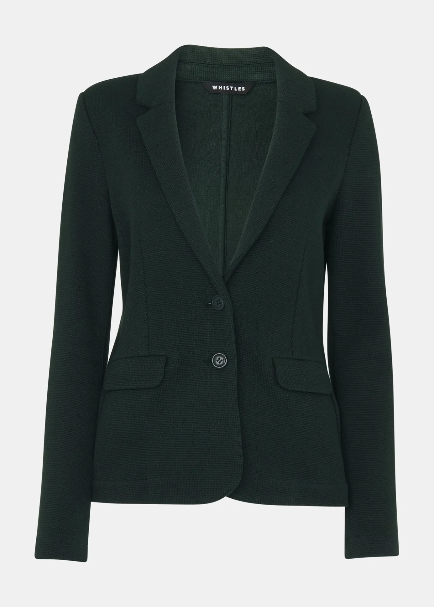 Forest Green Slim Jersey Jacket