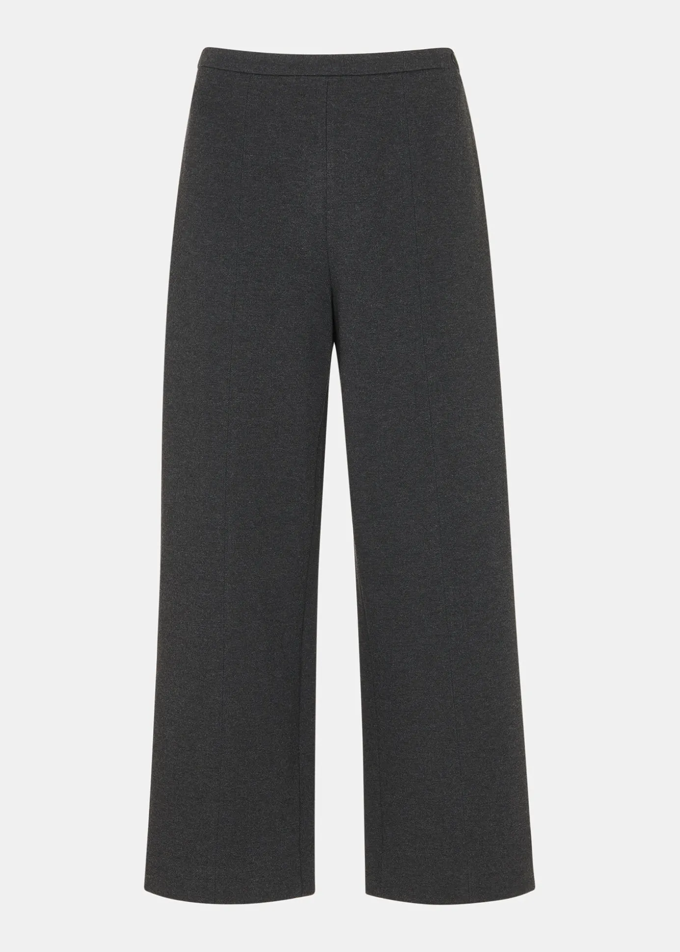 Grey Marl Camilla Wide Leg Trouser