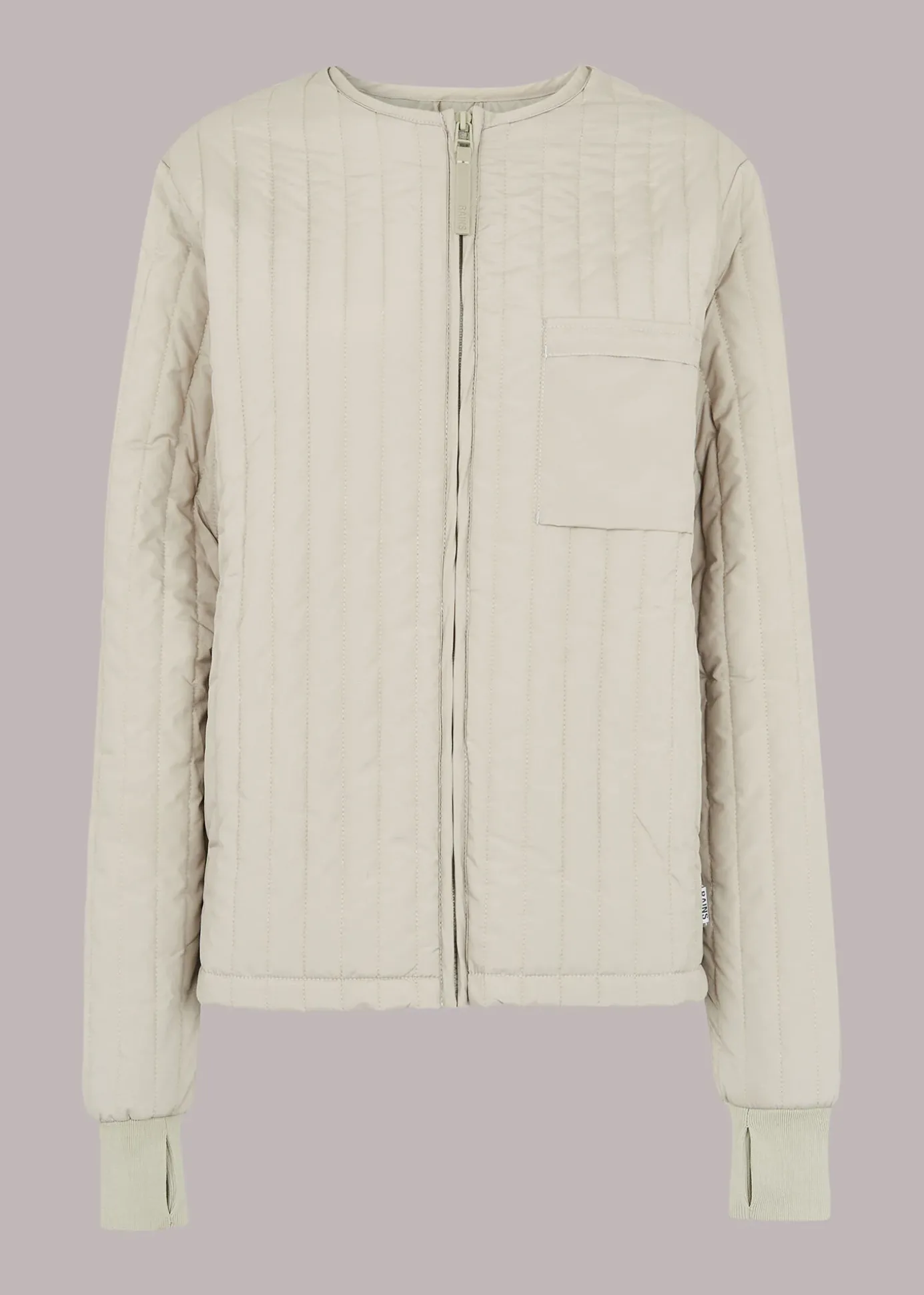 Grey Rains Zip Liner Jacket