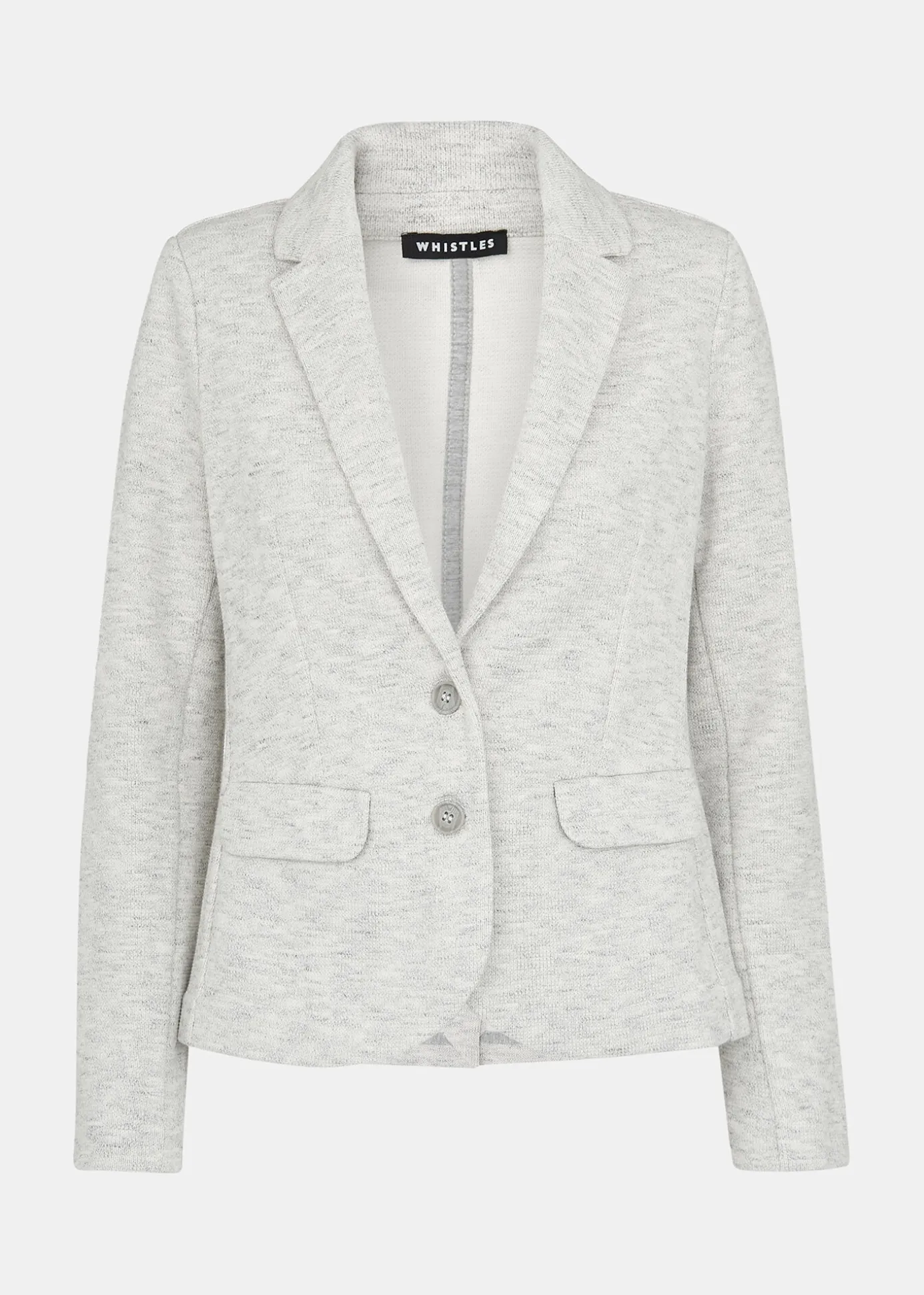 Grey Slim Jersey Jacket