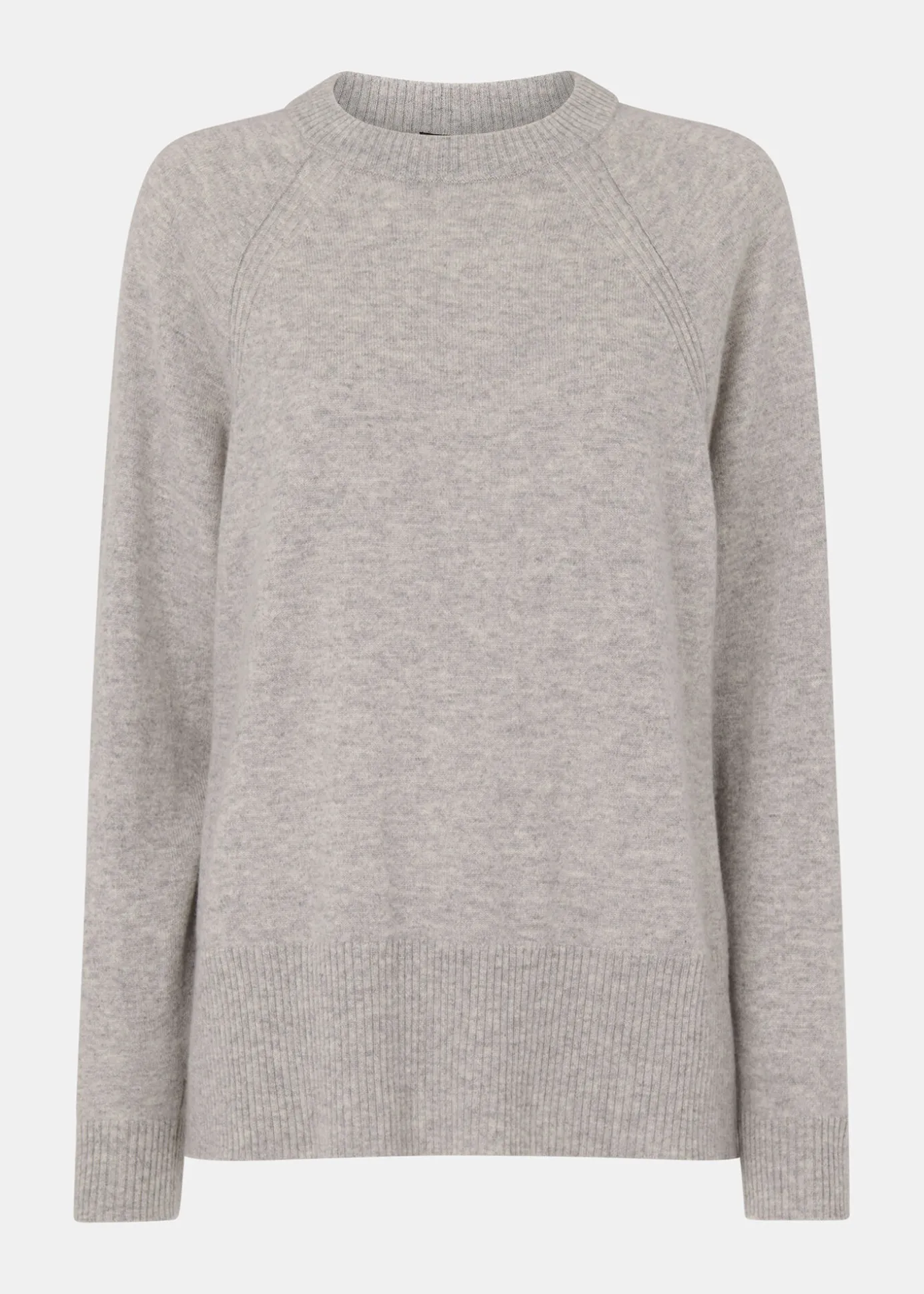Grey Ultimate Cashmere Crew Neck