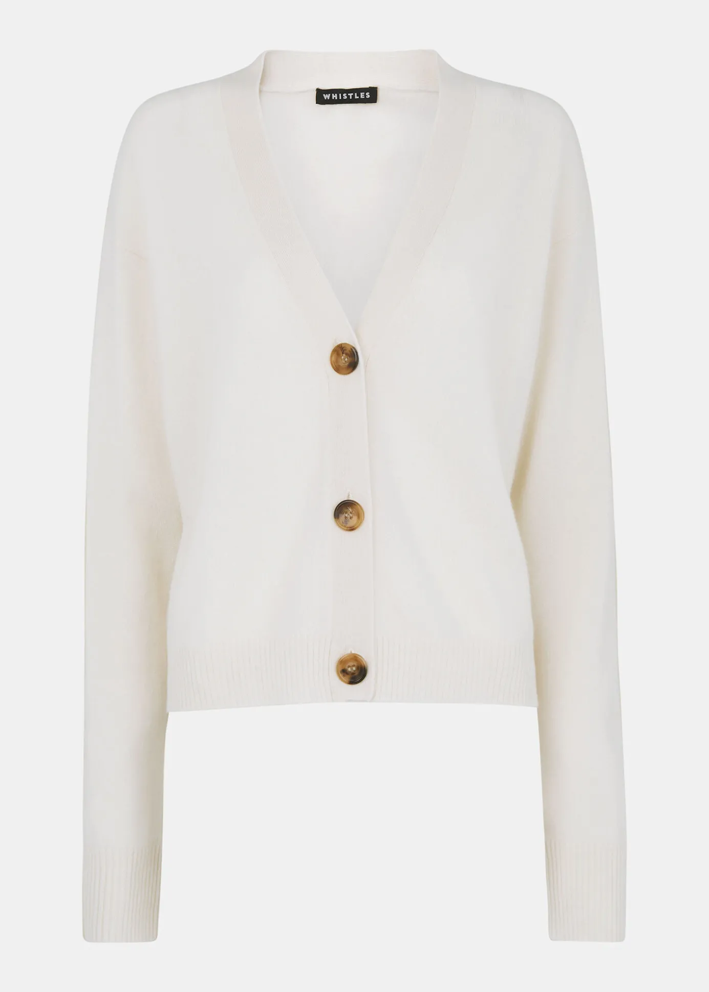 Ivory Cashmere Cardigan