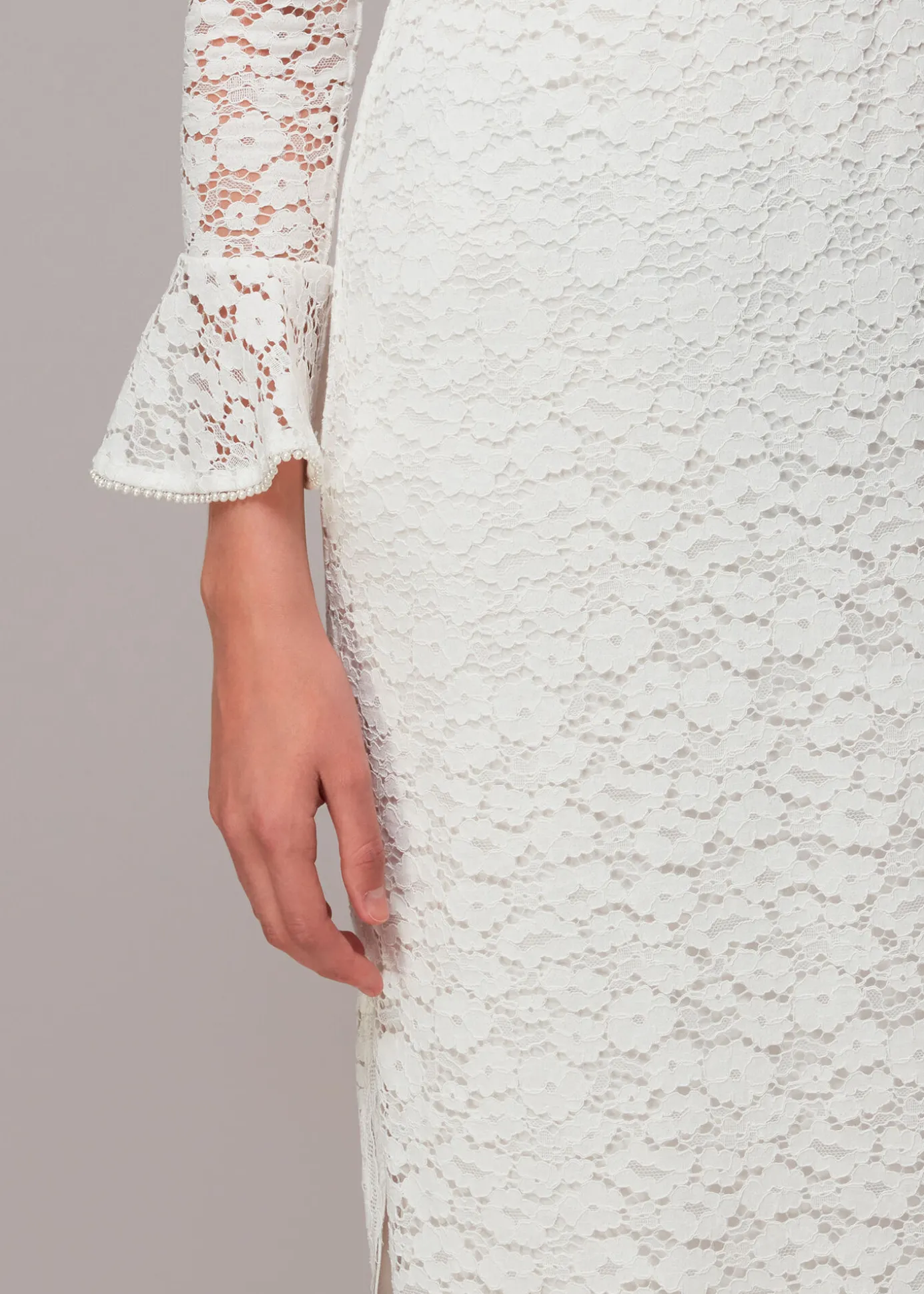 Ivory Frances Lace Wedding Dress