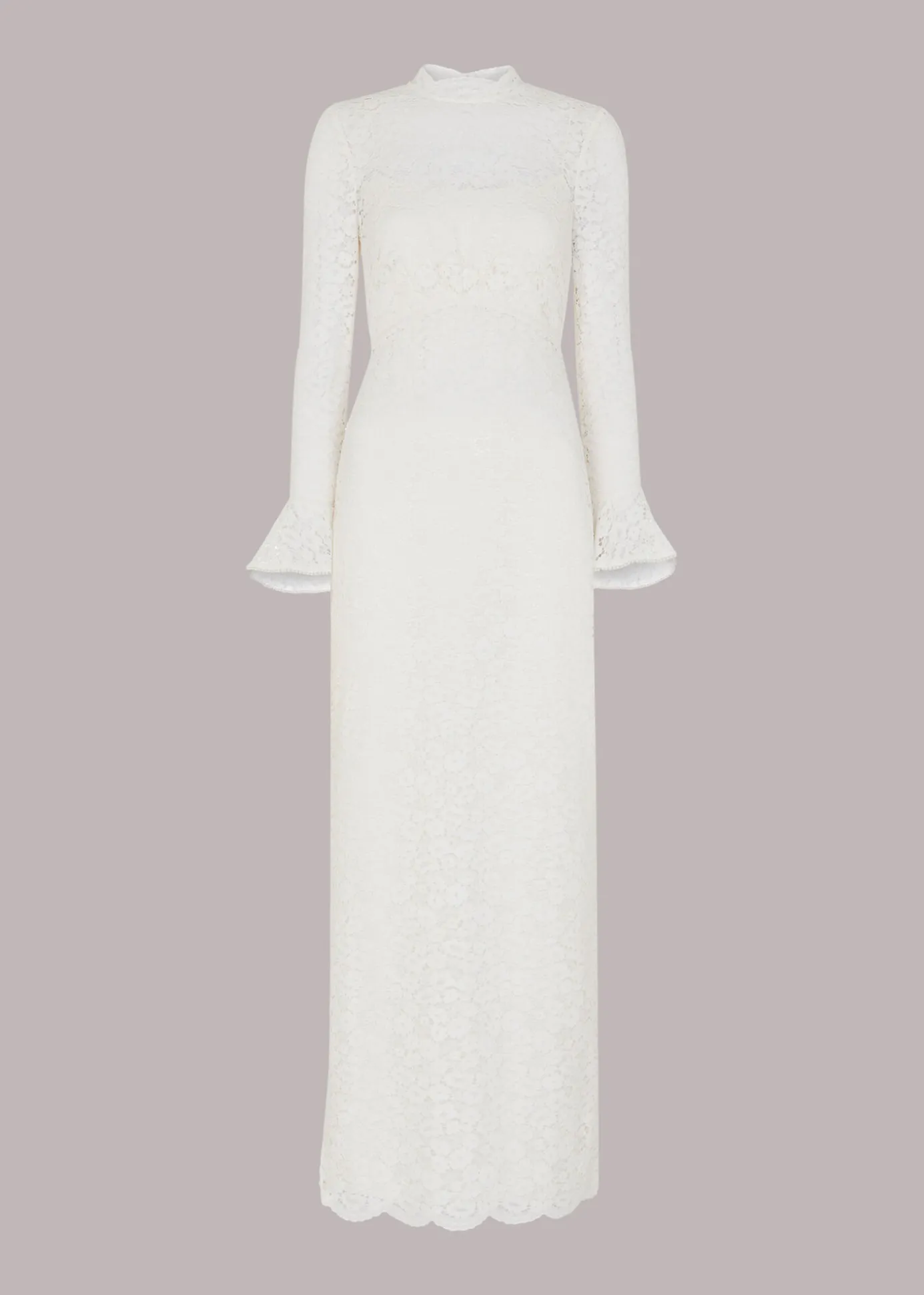 Ivory Frances Lace Wedding Dress
