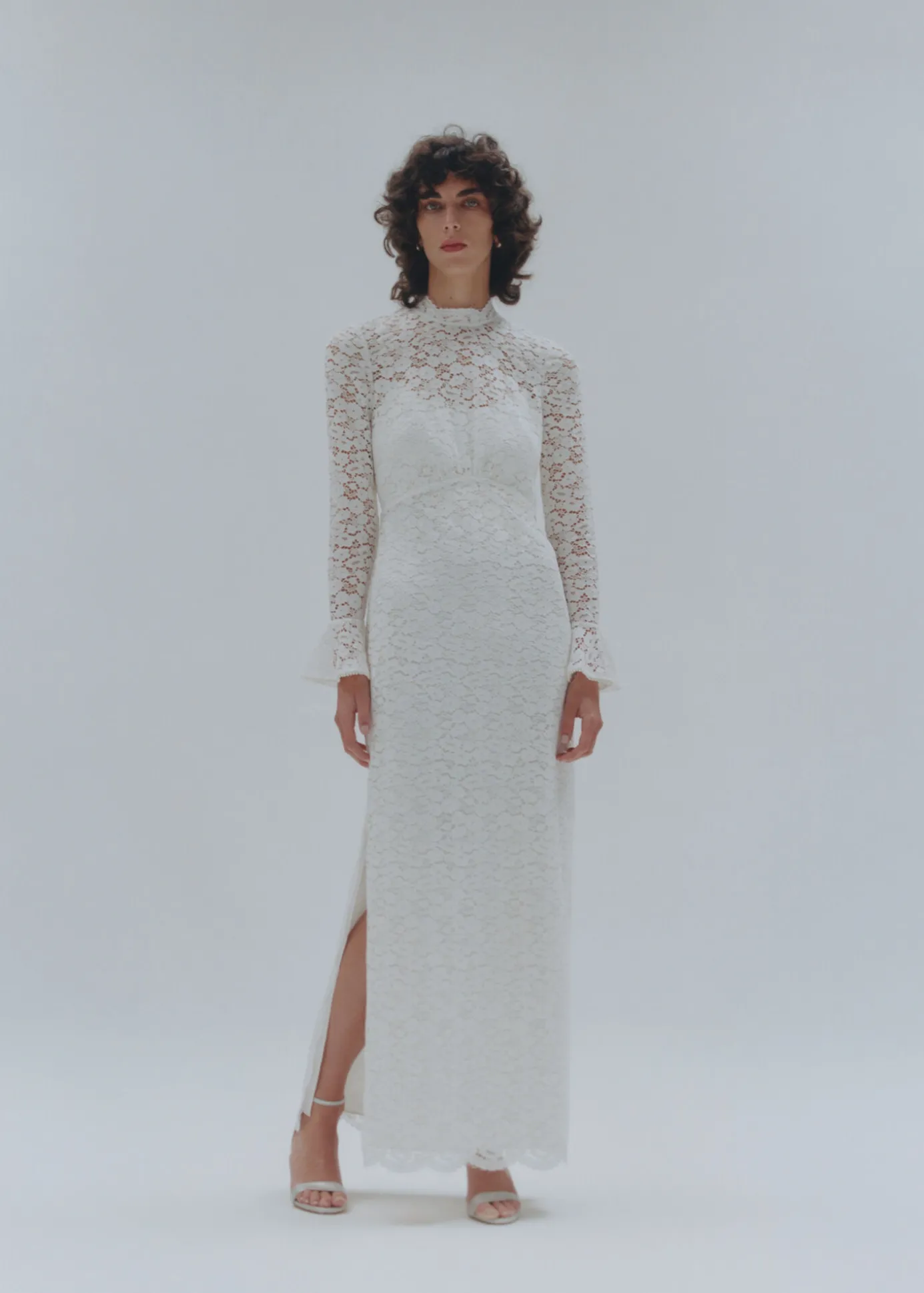 Ivory Frances Lace Wedding Dress
