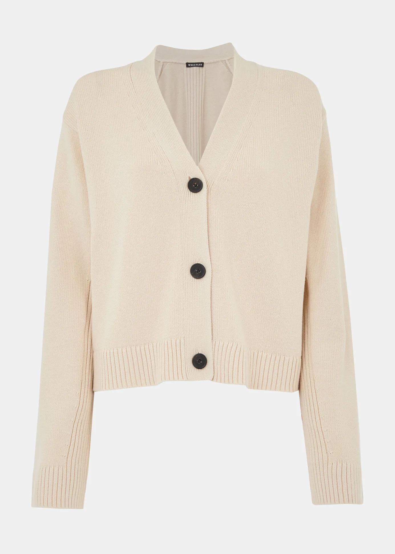 Ivory Nina Button Front Cardigan